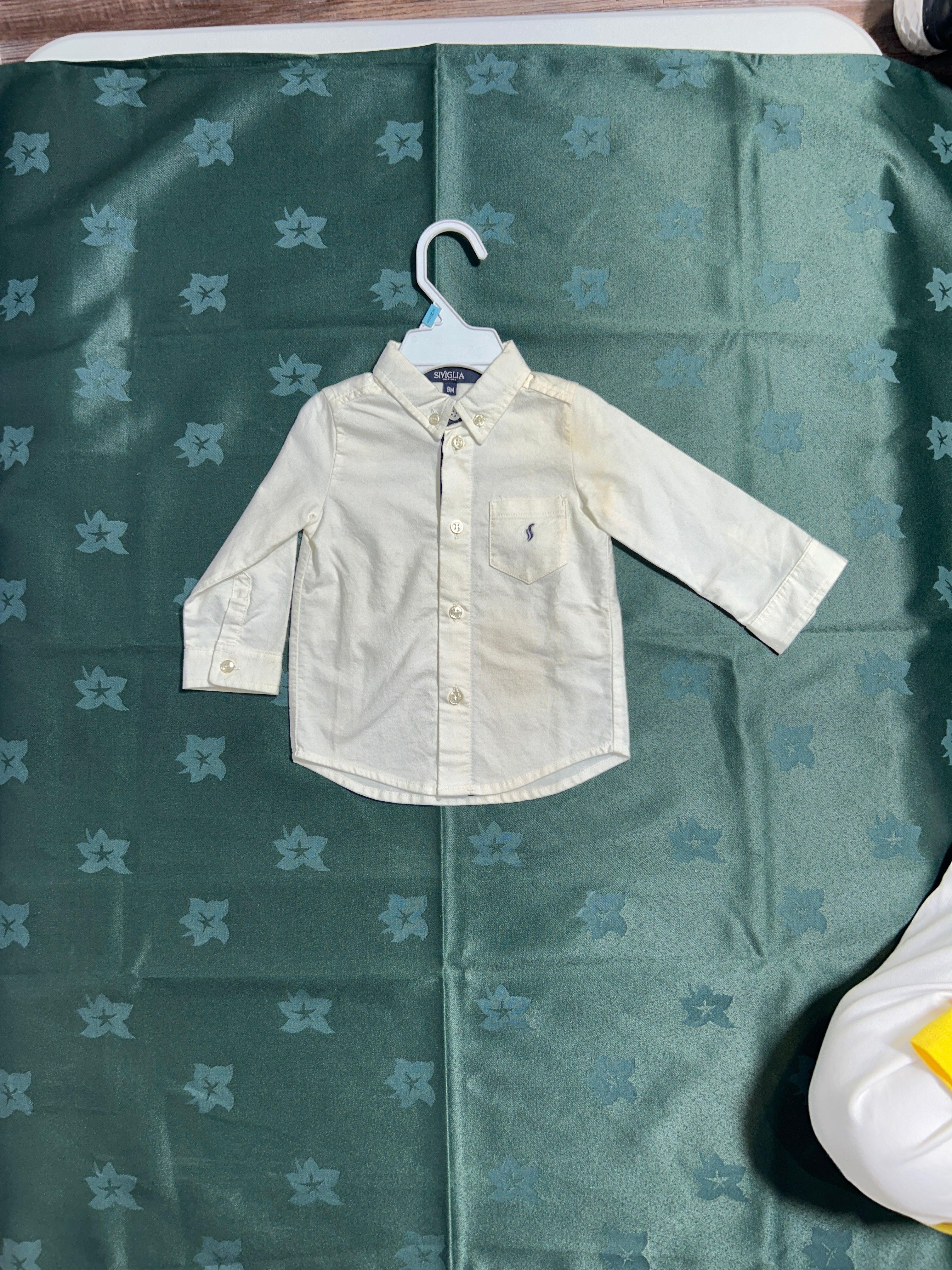 SIVIGLIA WHT- CHEMISE GARÇON 9M 62002A