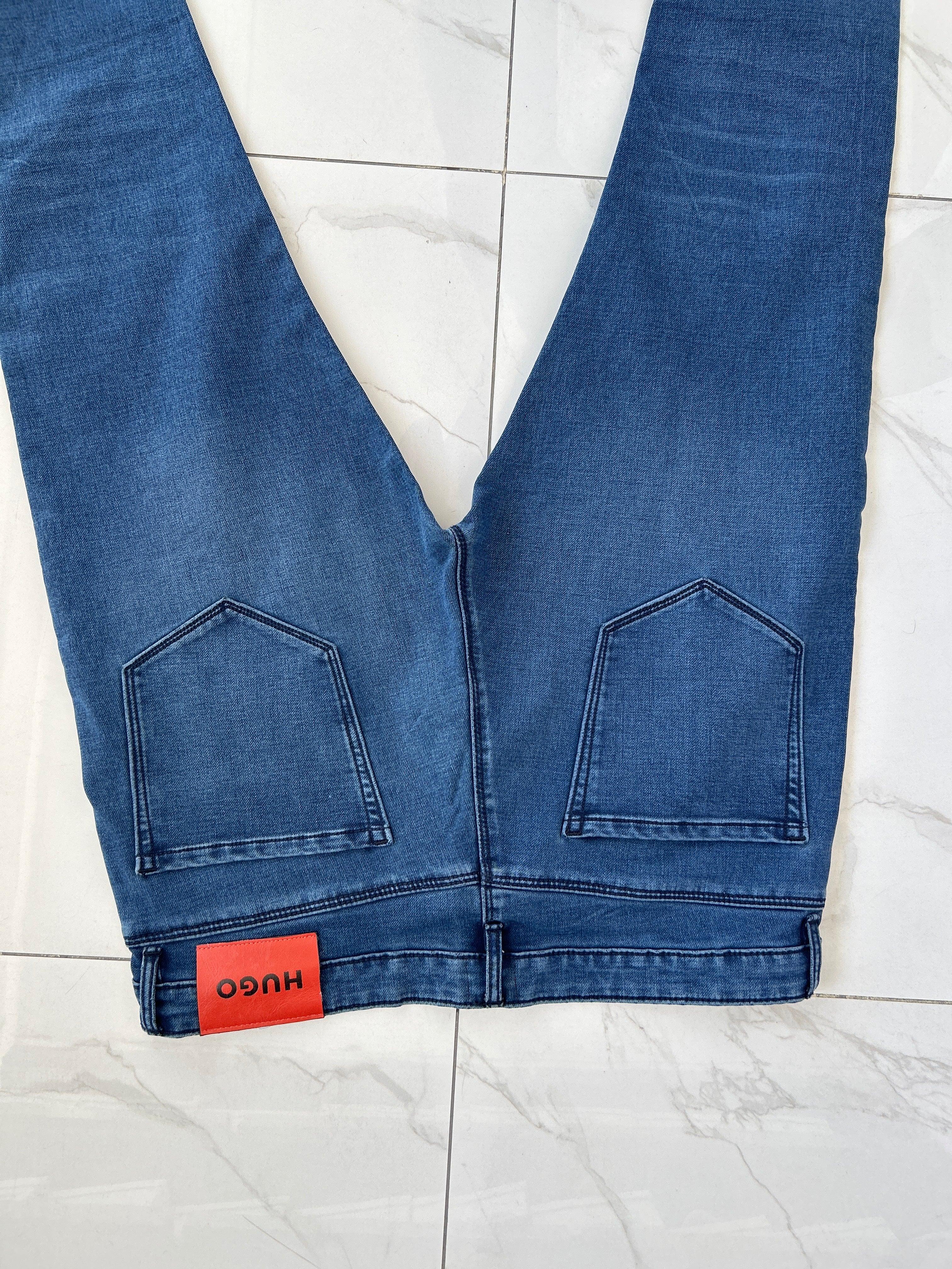 JEAN HUGO Lblue-6 708 EN JERSEY DENIM