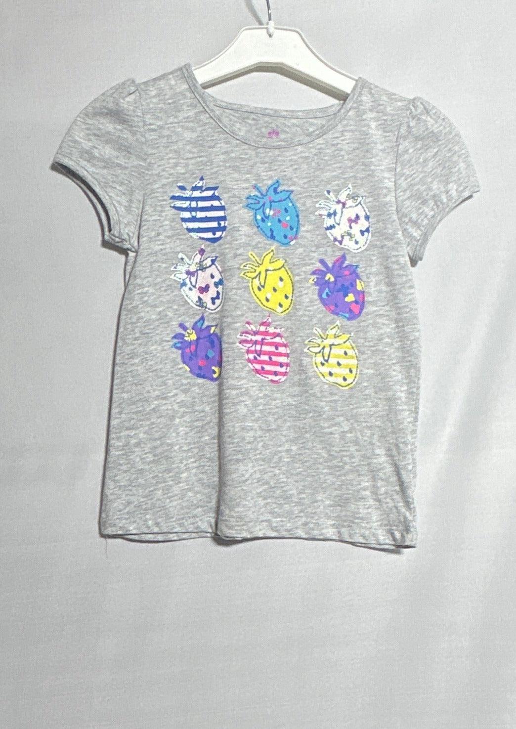 تي شيرت EPIC THREADS للبنات مقاس 5 M107GHH429، رمادي، مقاس SS