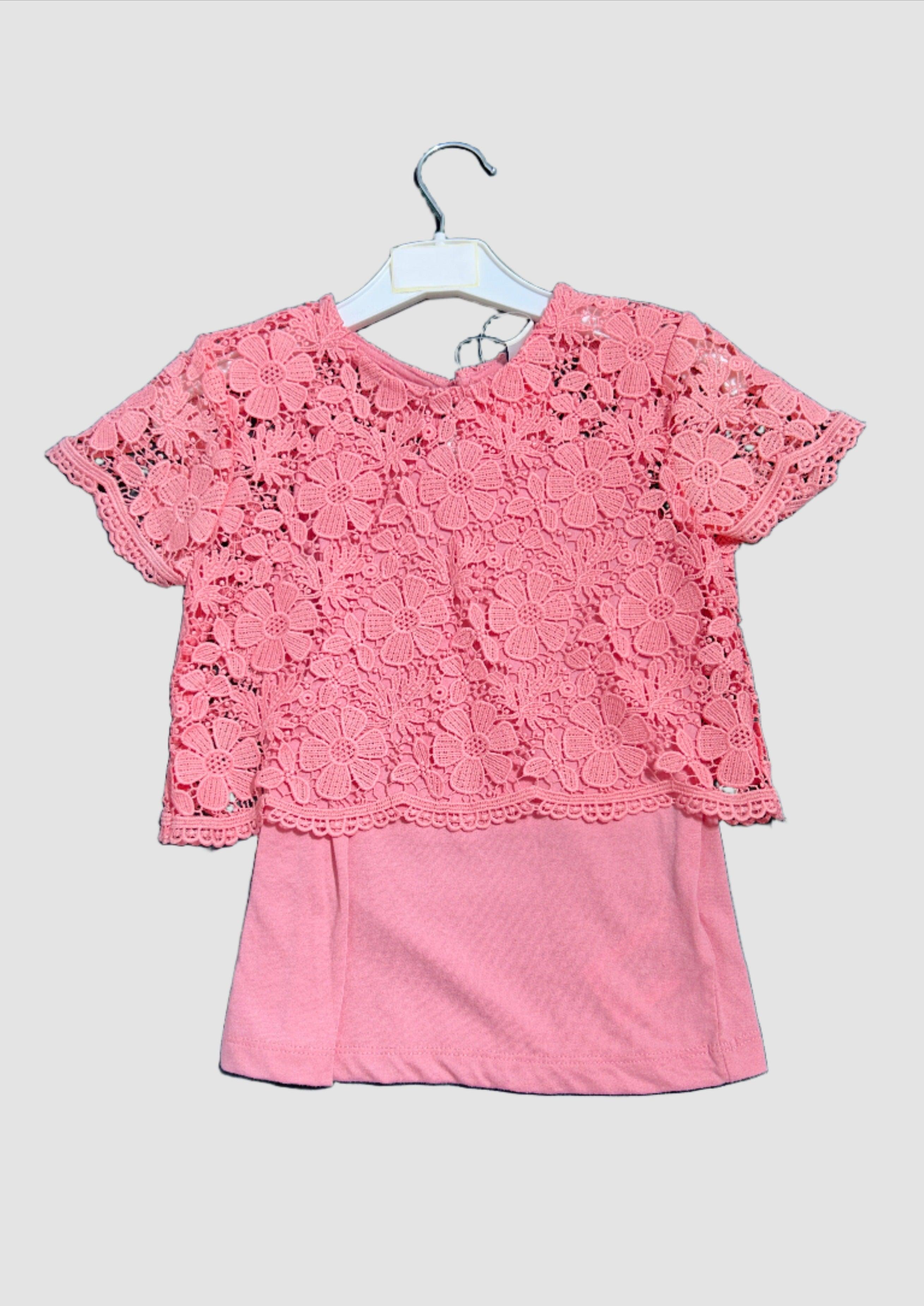 mayoral G15Y52351 T-shirt Clr:Pink 3035