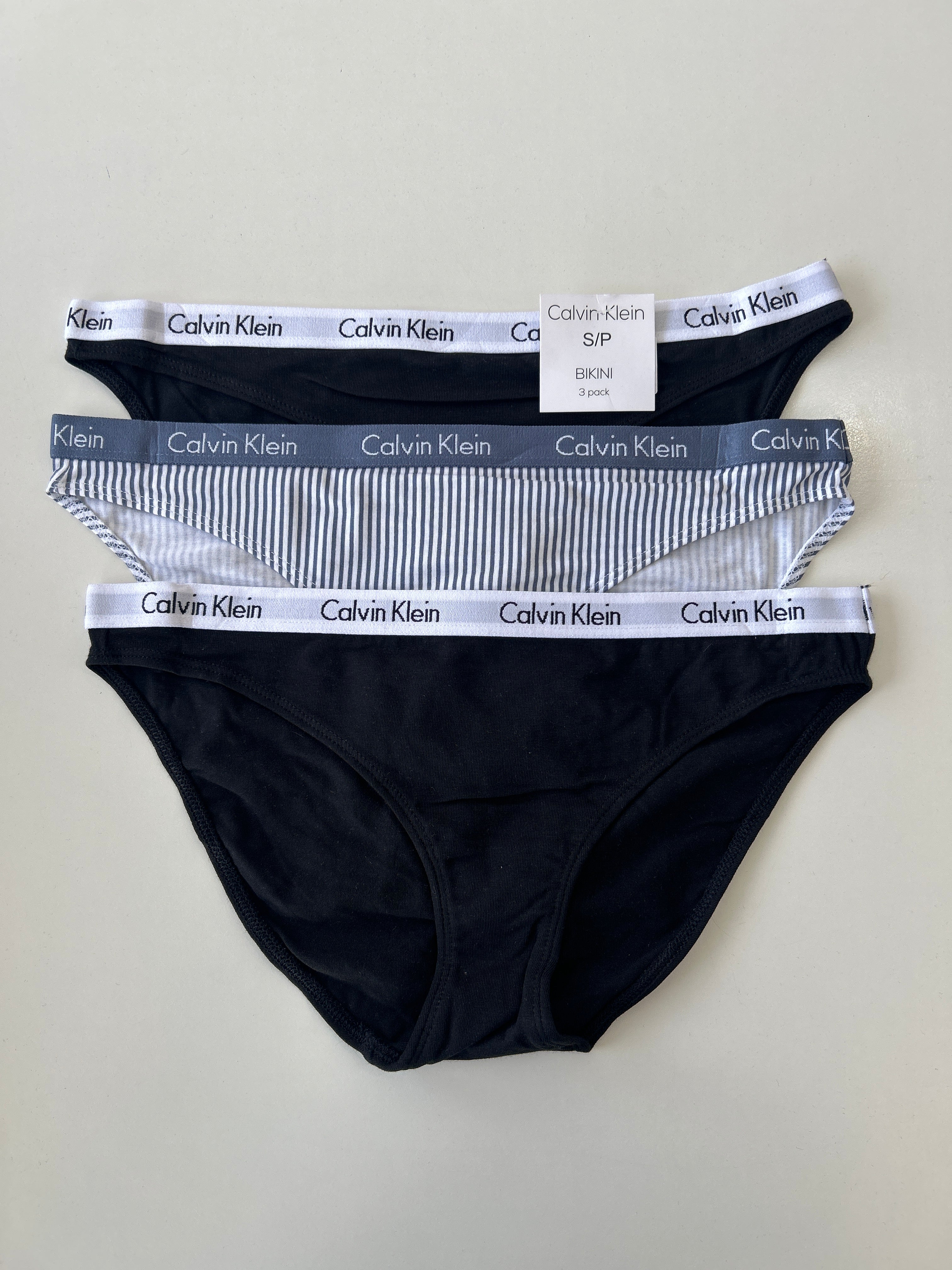 Lot de 3 culottes bikini Calvin Klein