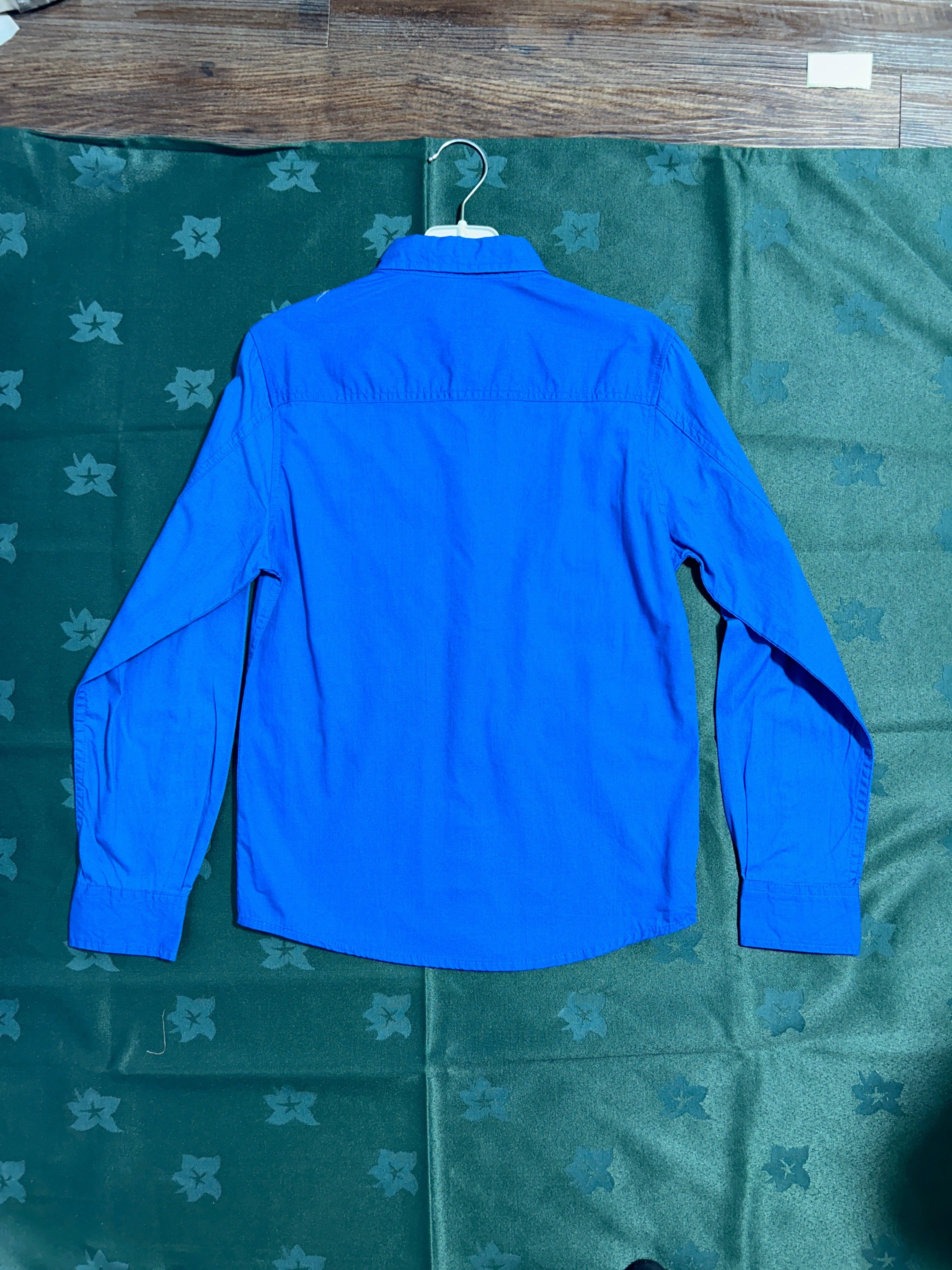 COTTON BELT BLUE-8Y BOY SHIRT 500100