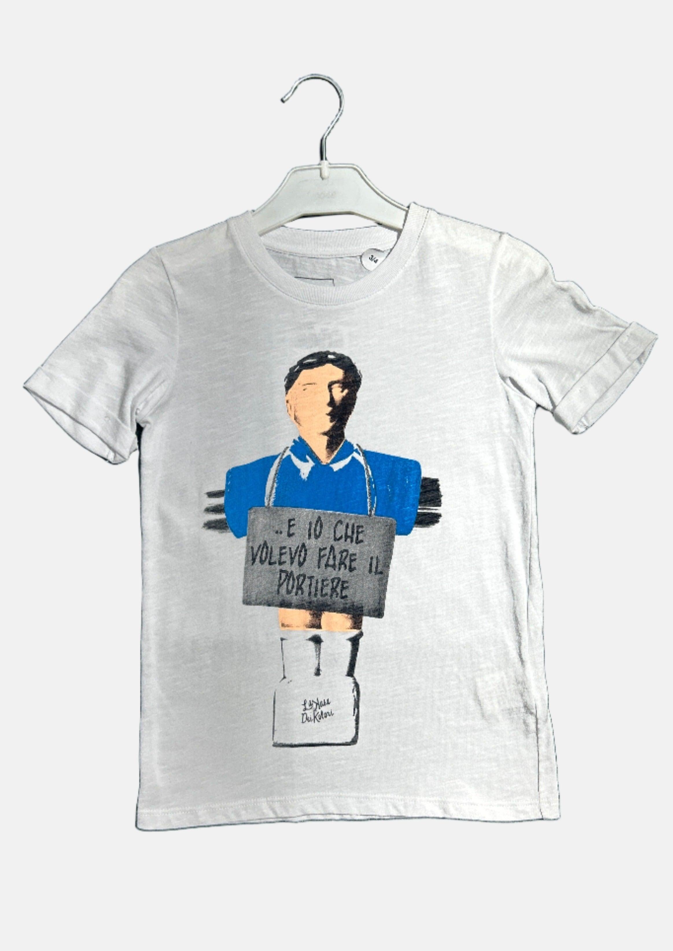 LA KASA KIDS T-SHIRT R/N ..E 10 CHE VOLEVO FARE IL PORTIERE
