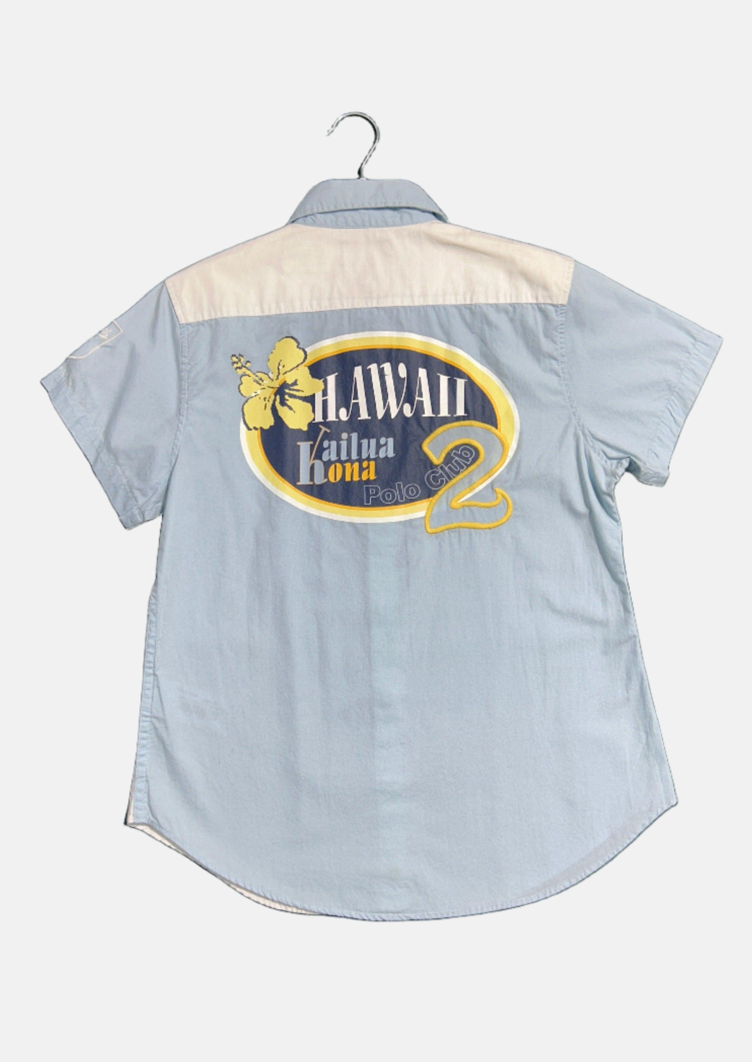 O BRADY BOY SHIRT SS WHTBLU-S OSW20