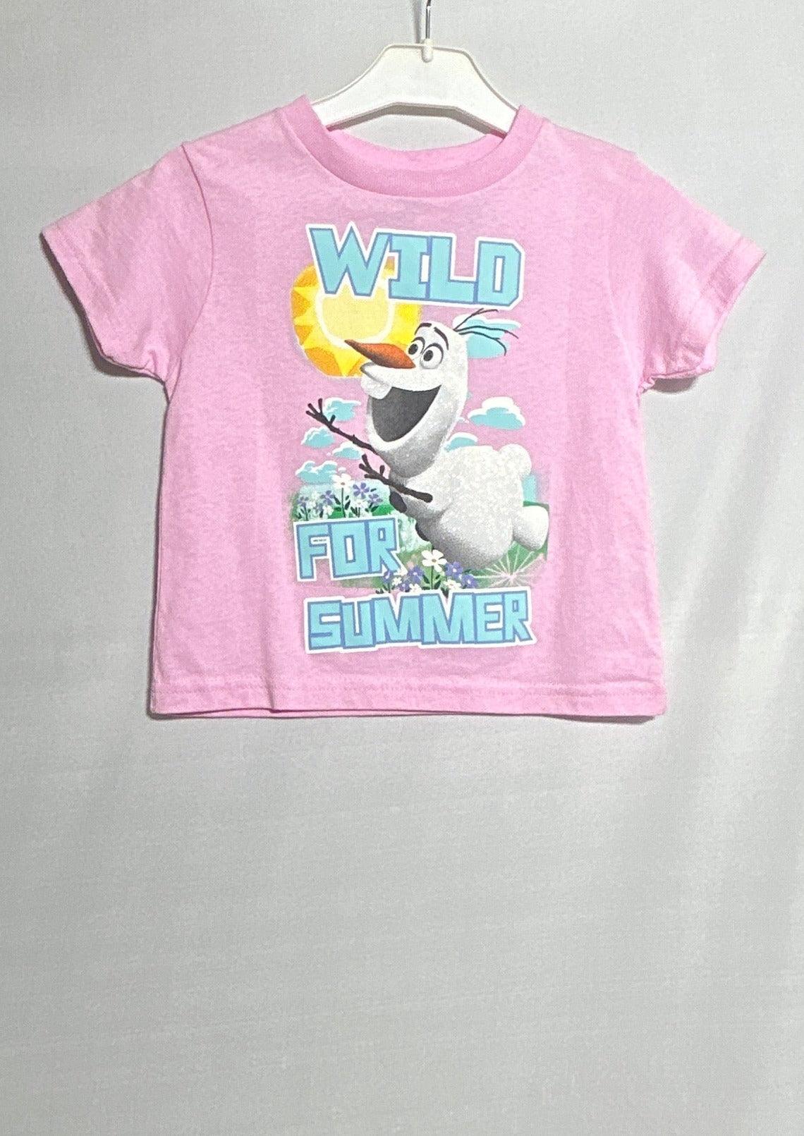 T-SHIRT FILLE DE LA REINE DES NEIGES DISNEP