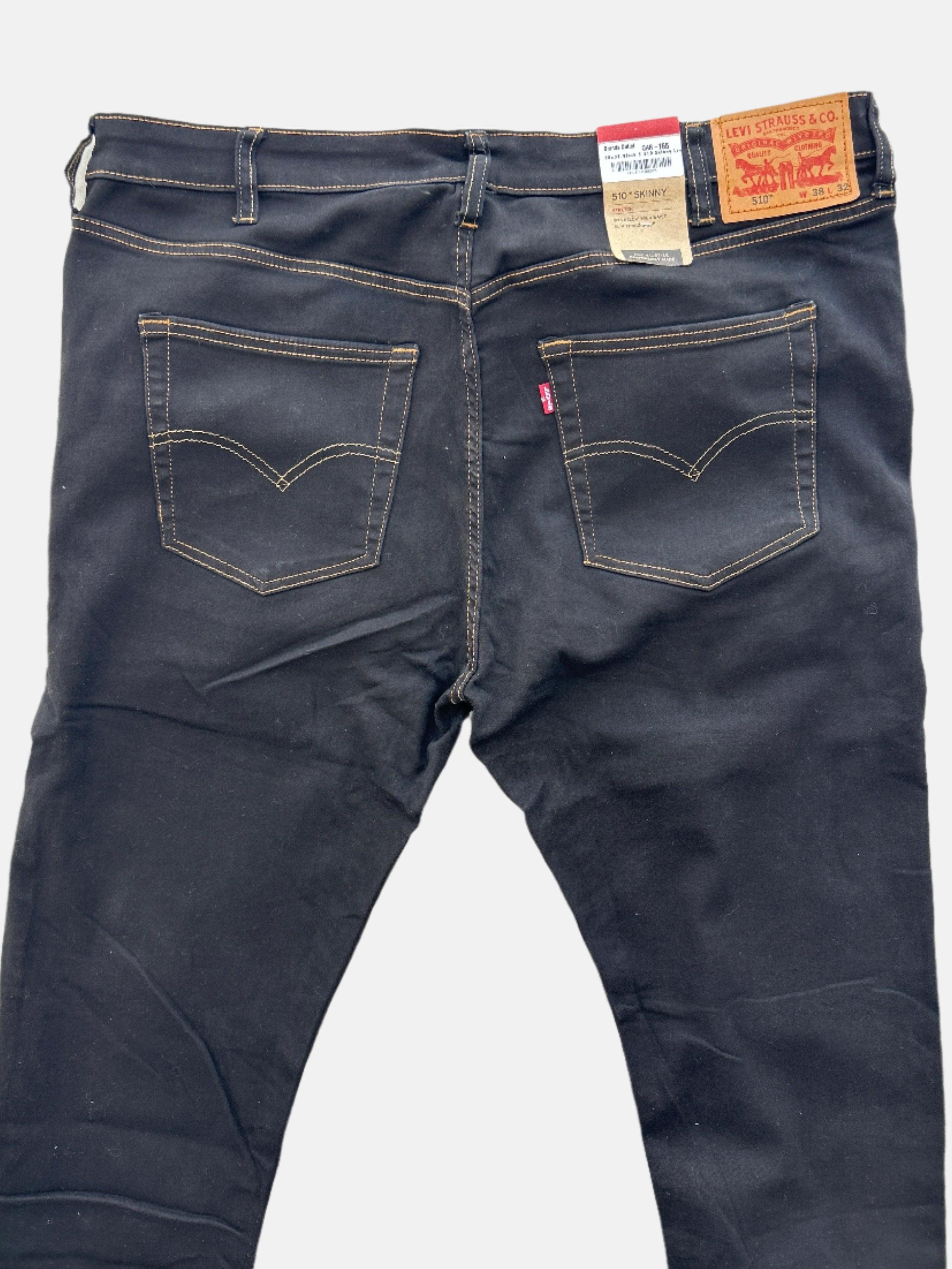 38x32-Black 5 510 Skinny Levi's Stretch Jeans