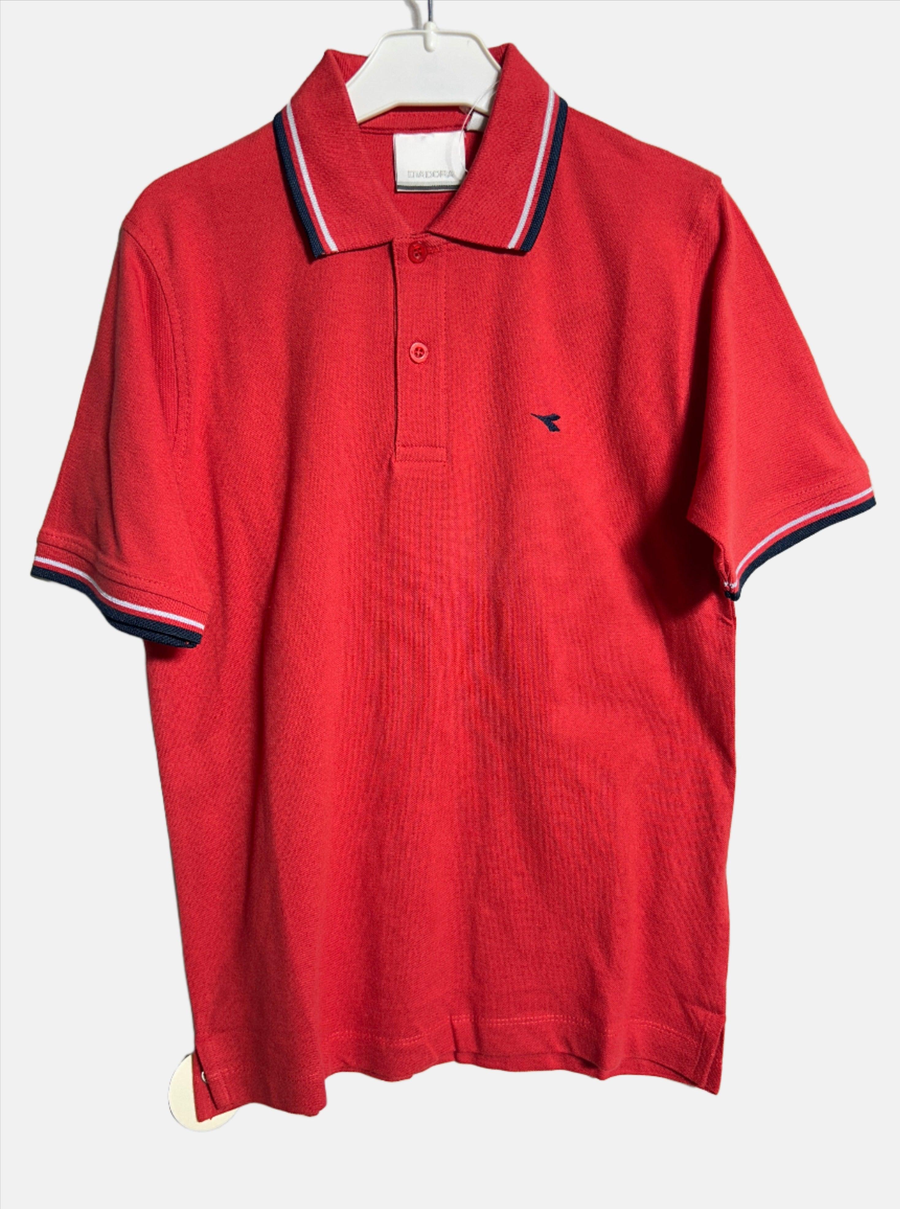 DIADORA RED-XL BOYS POLO T-SHIRT