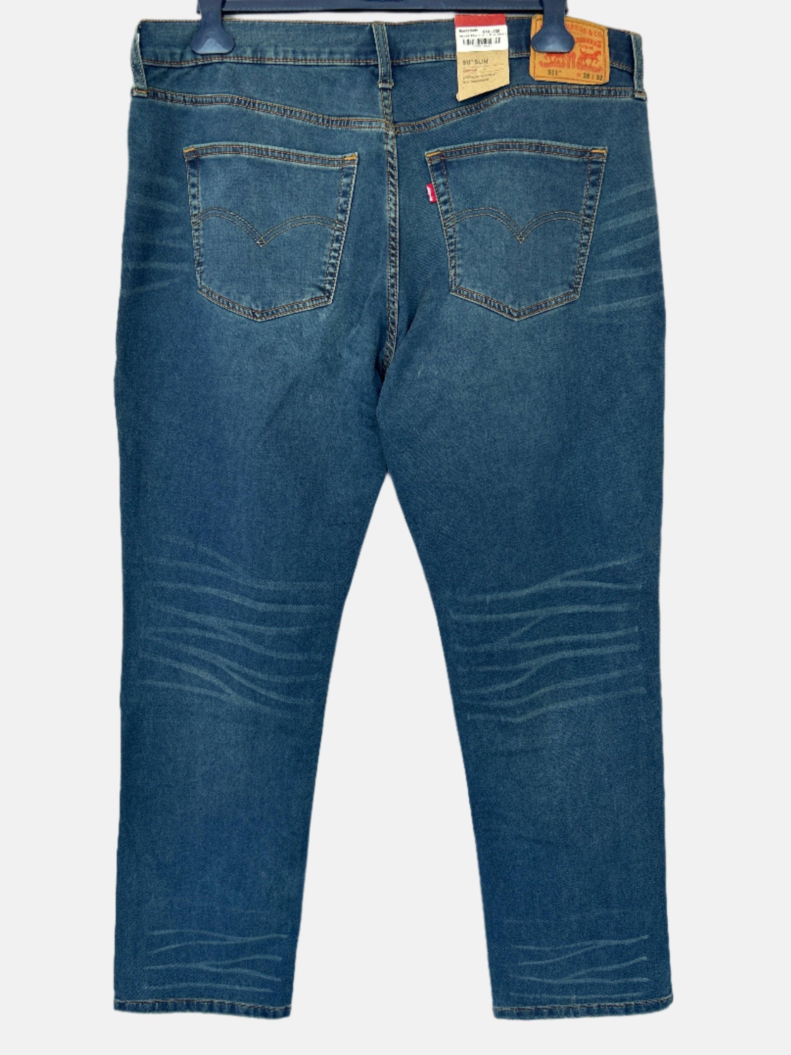 38x32-Blue 7 511 Slim Levi's Stretch Jeans