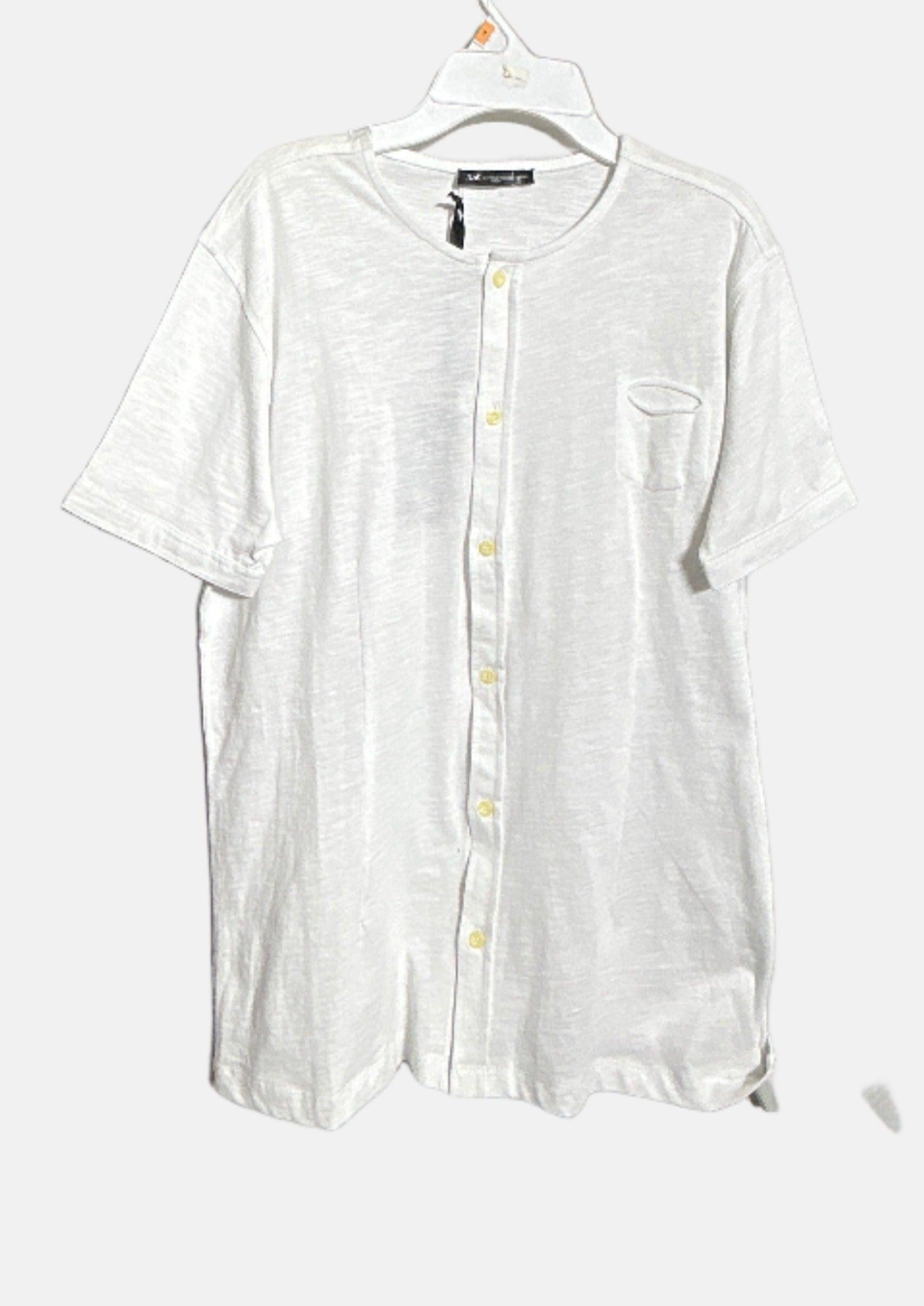 D.A DANIELE ASESSANDRINI BOYS RN T-SHIRT SS WHT-16A