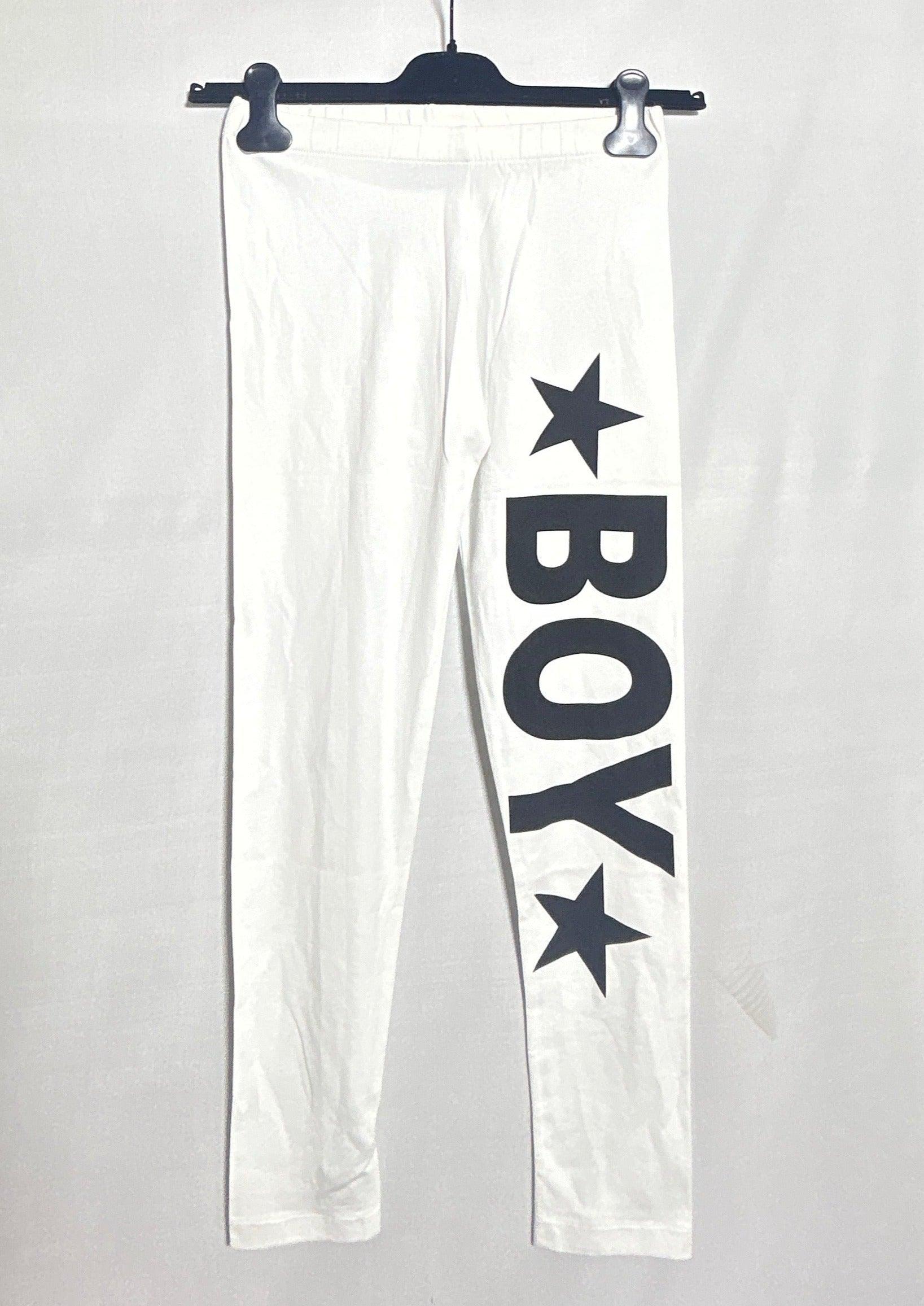 BOY LONDON GIRL LEGGING WHT-M