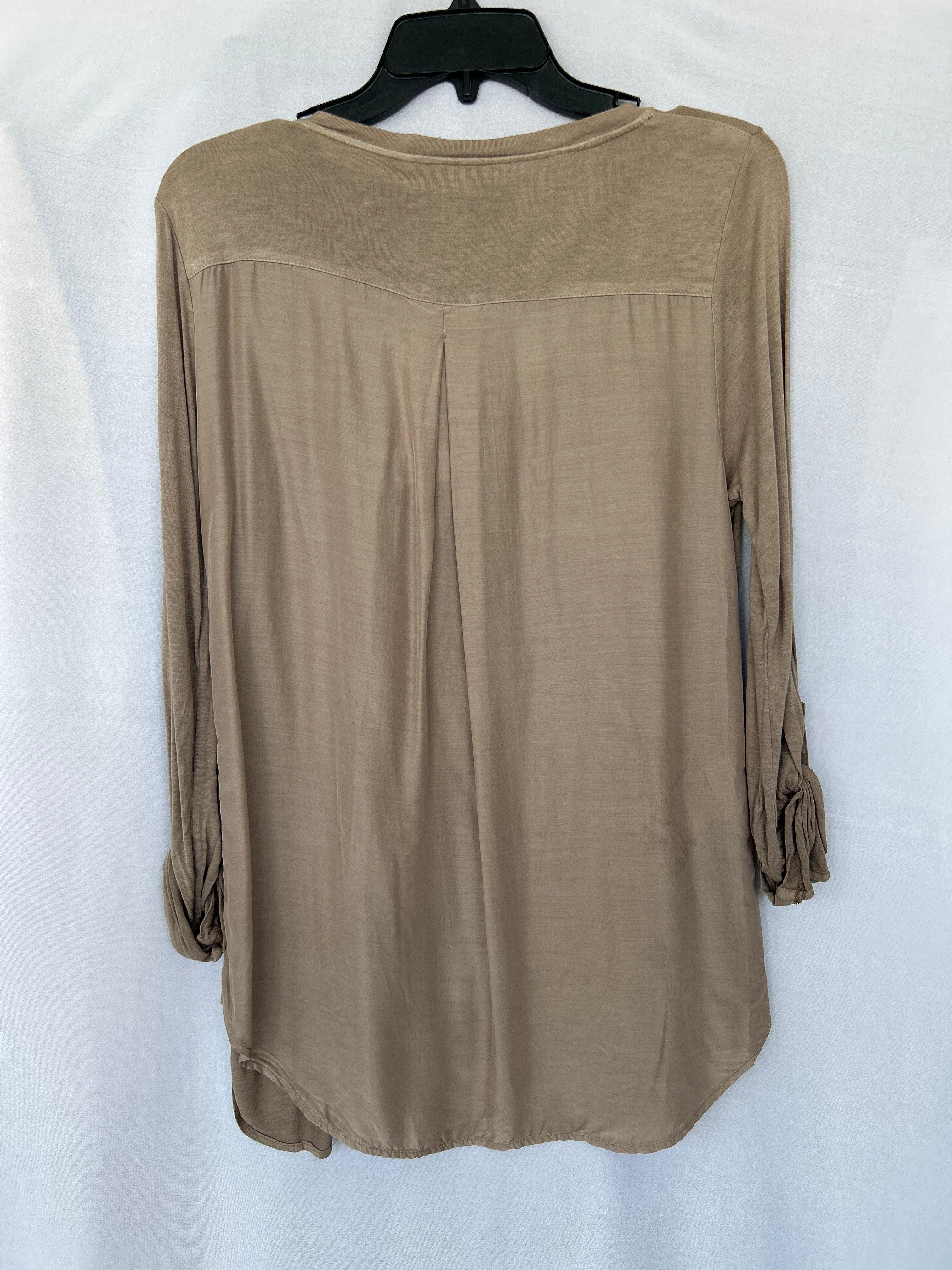 بلوزة نسائية بأكمام طويلة من تروساردي XS Col-67 563411