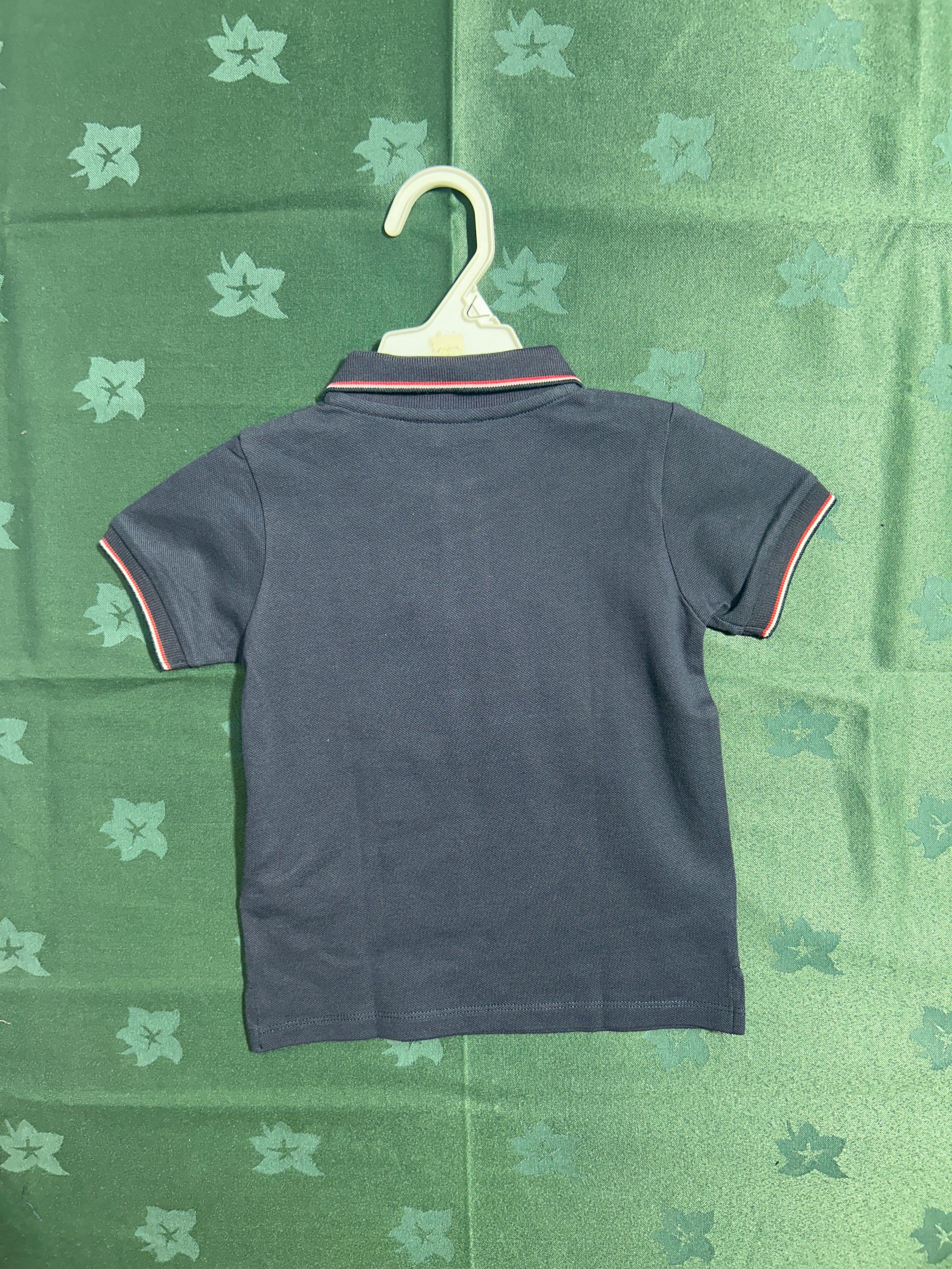 MONCLER NVY-18/24M BOYS POLO T-SHIRT 15-829