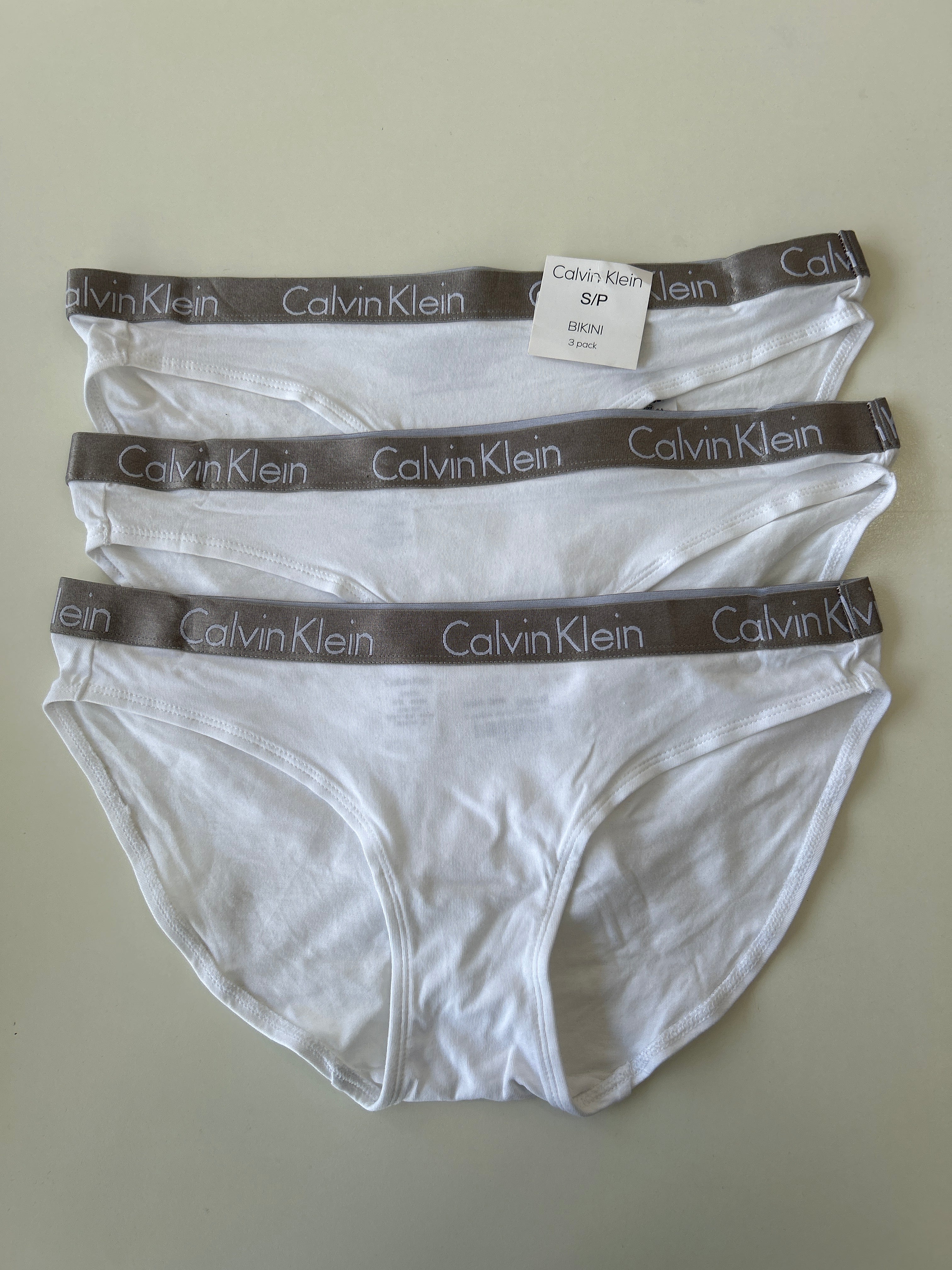 Lot de 3 culottes bikini Calvin Klein