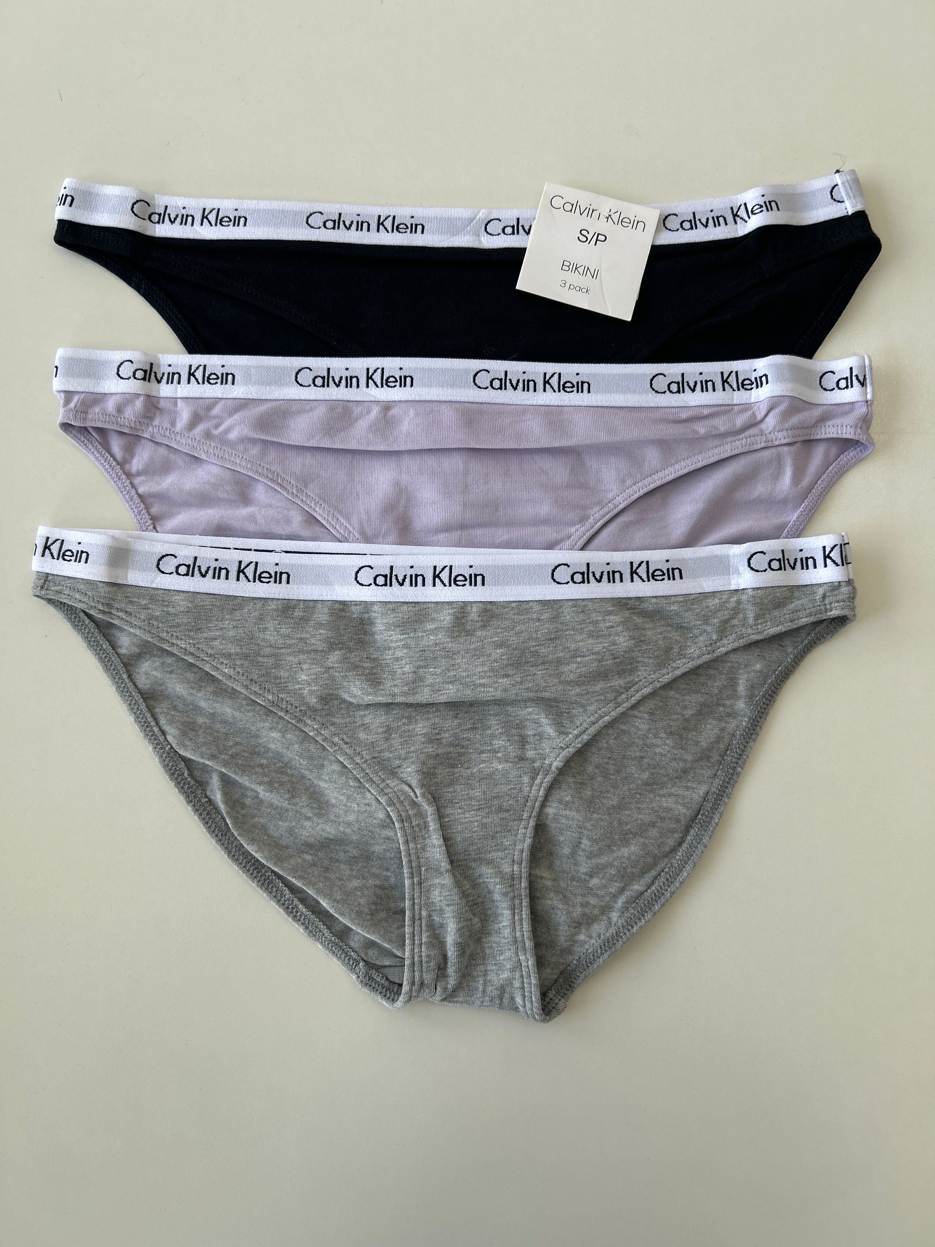 Lot de 3 culottes bikini Calvin Klein