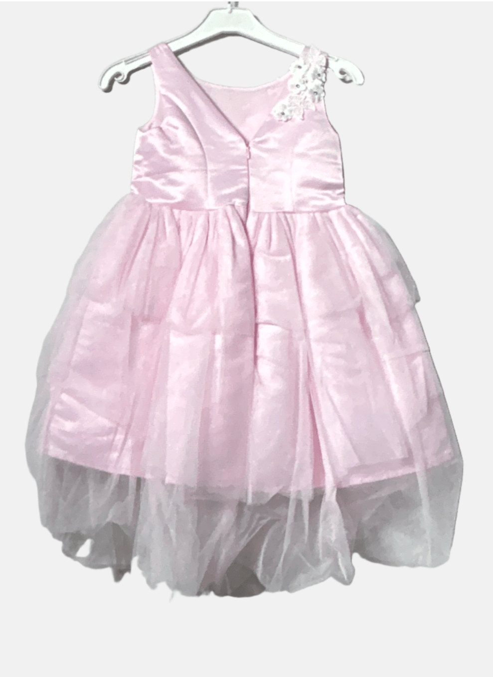 G19Y60150 DRESS ROBASI NAKIS ISLEMELI KATLI ABIYE PINK