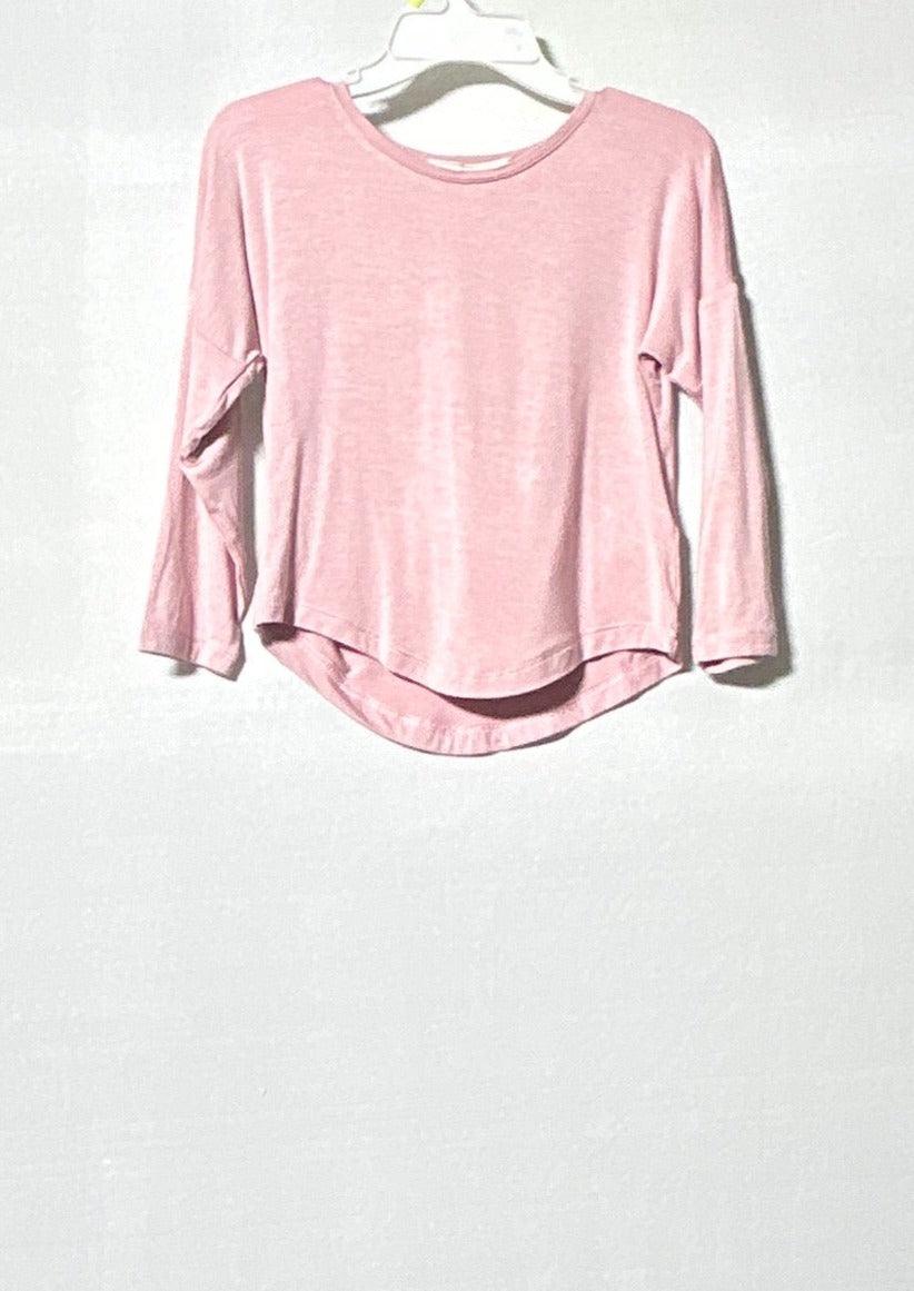 AF 0084 SZ-1-2Y LONG SLEEVE T-SHIRT ROSE