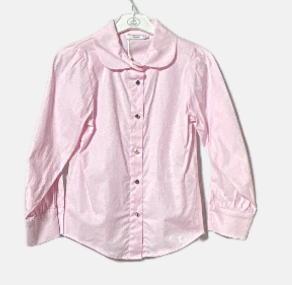 G19K50202 SHIRT BEBE YAKALI GOMLEK L/S Pembe