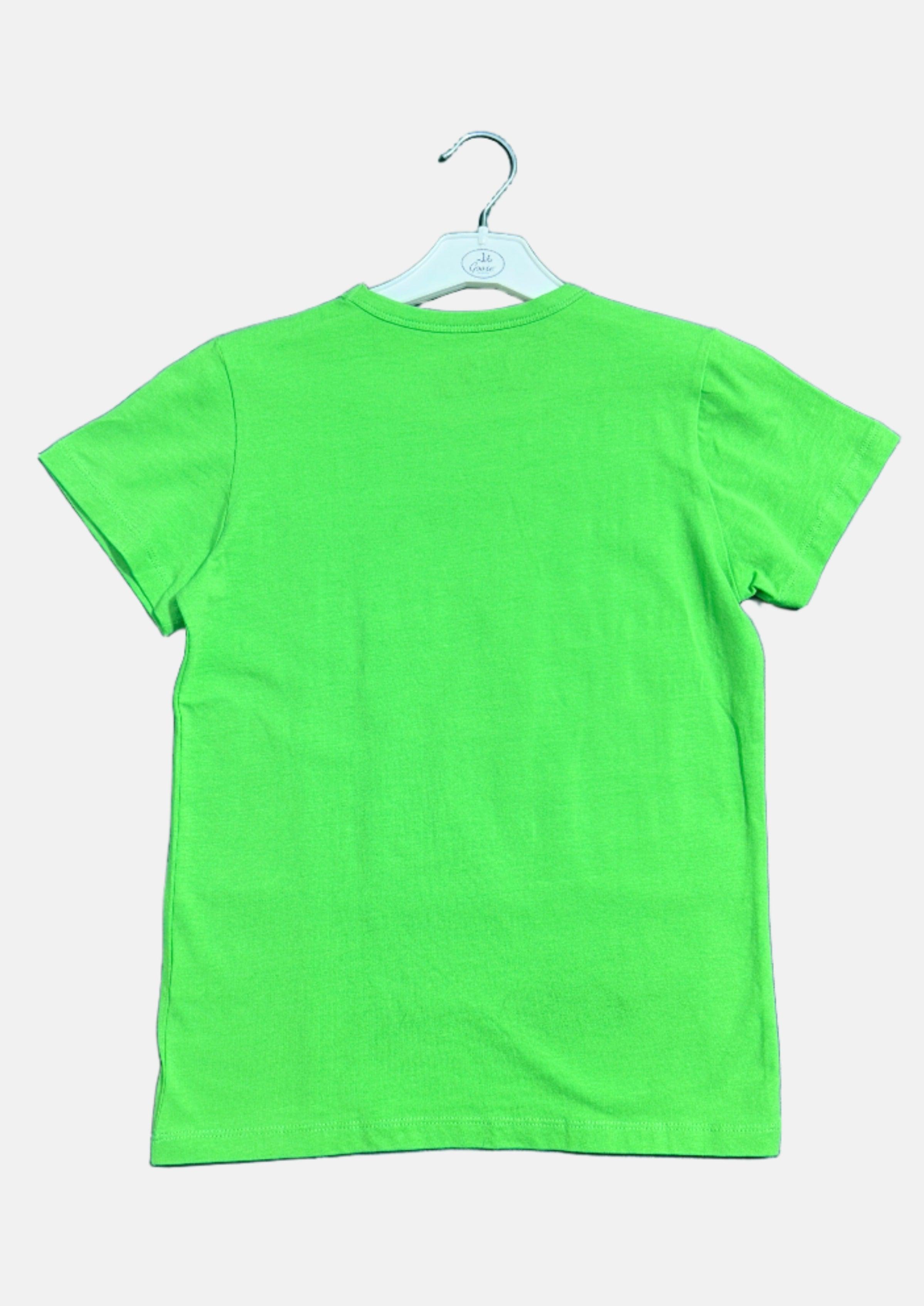AREA MARITTIMA T-SHIRT R/N  GREEN SIZE 10Y