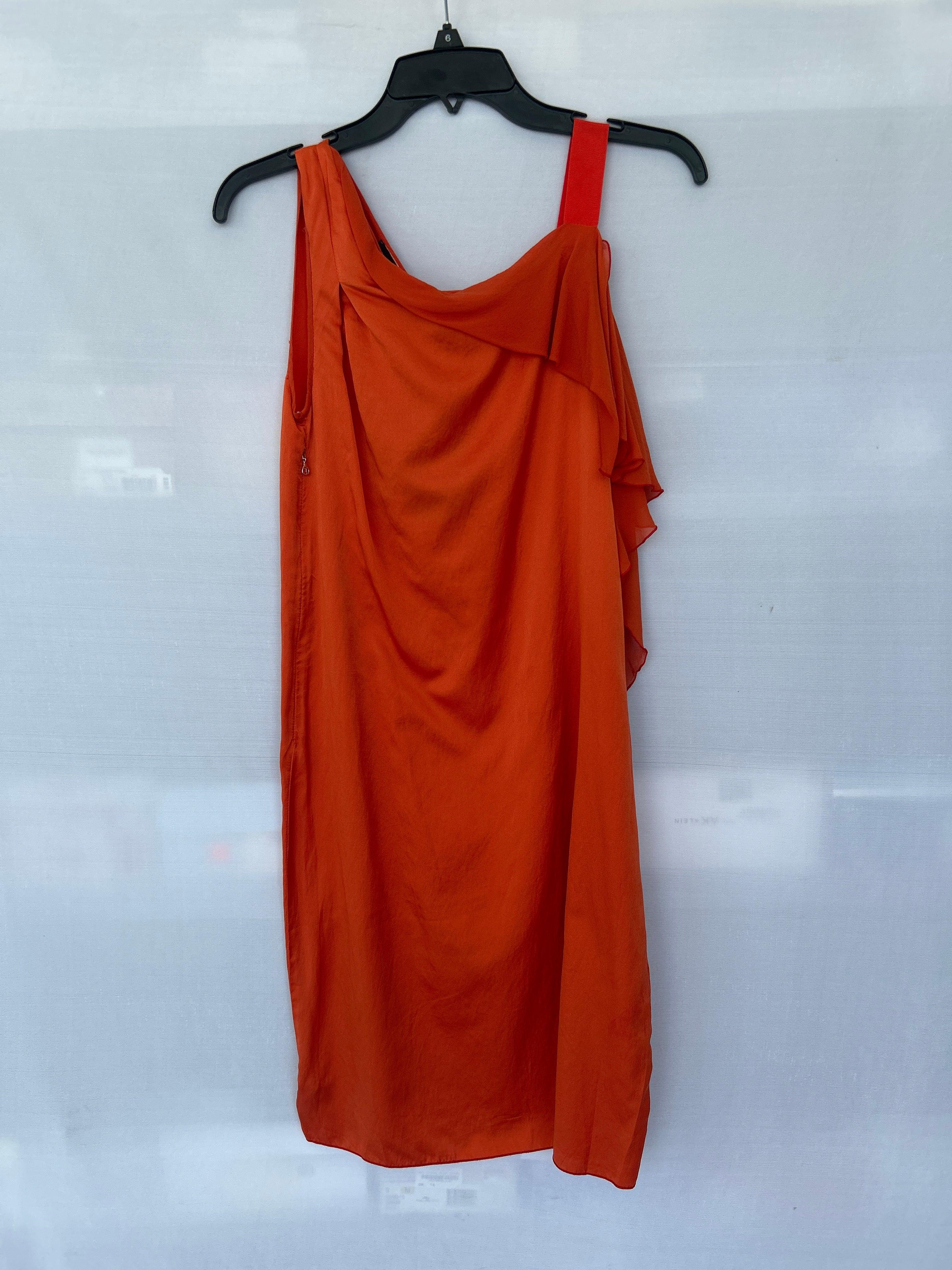 40-Orange Col-83 661537 Trussardi Robe sans manches pour femme