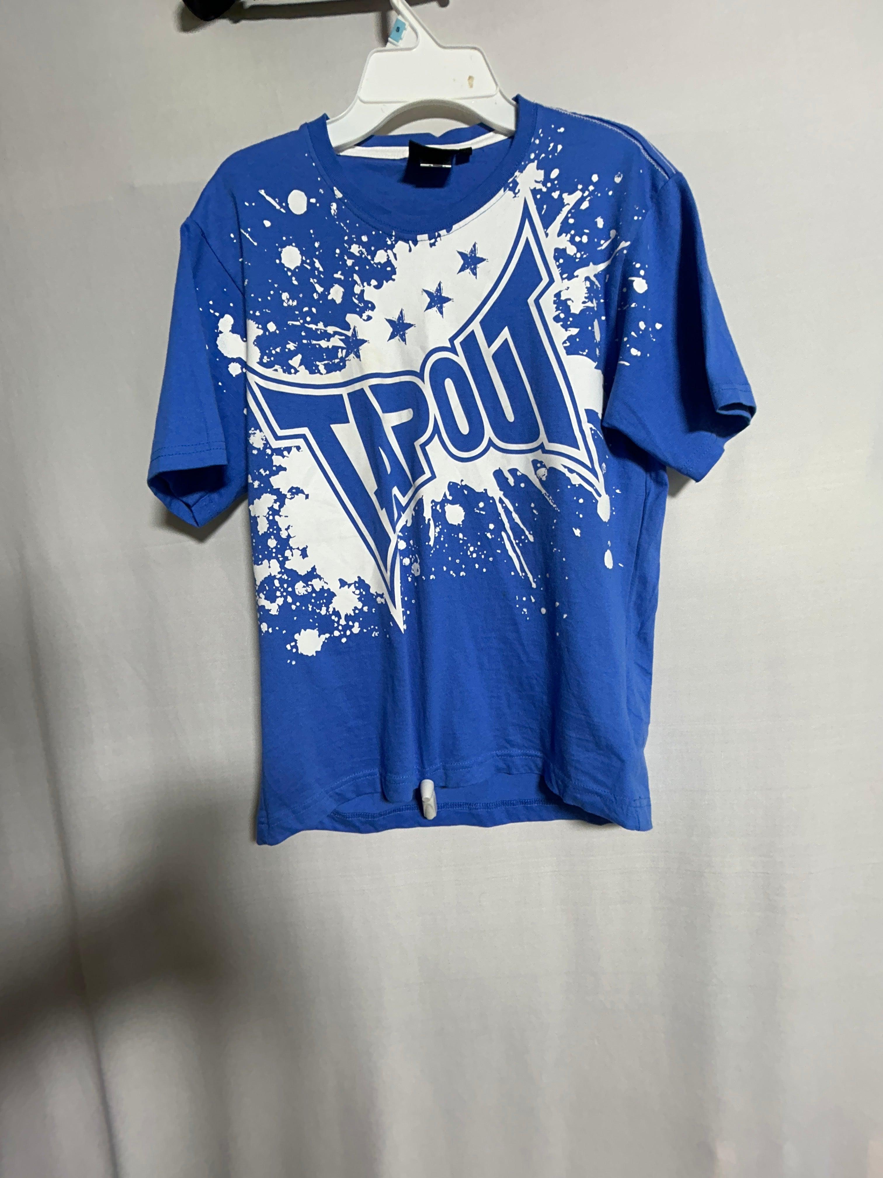 TAPOUT BLUE-13Y BOYS RN T-SHIRT 089732-101
