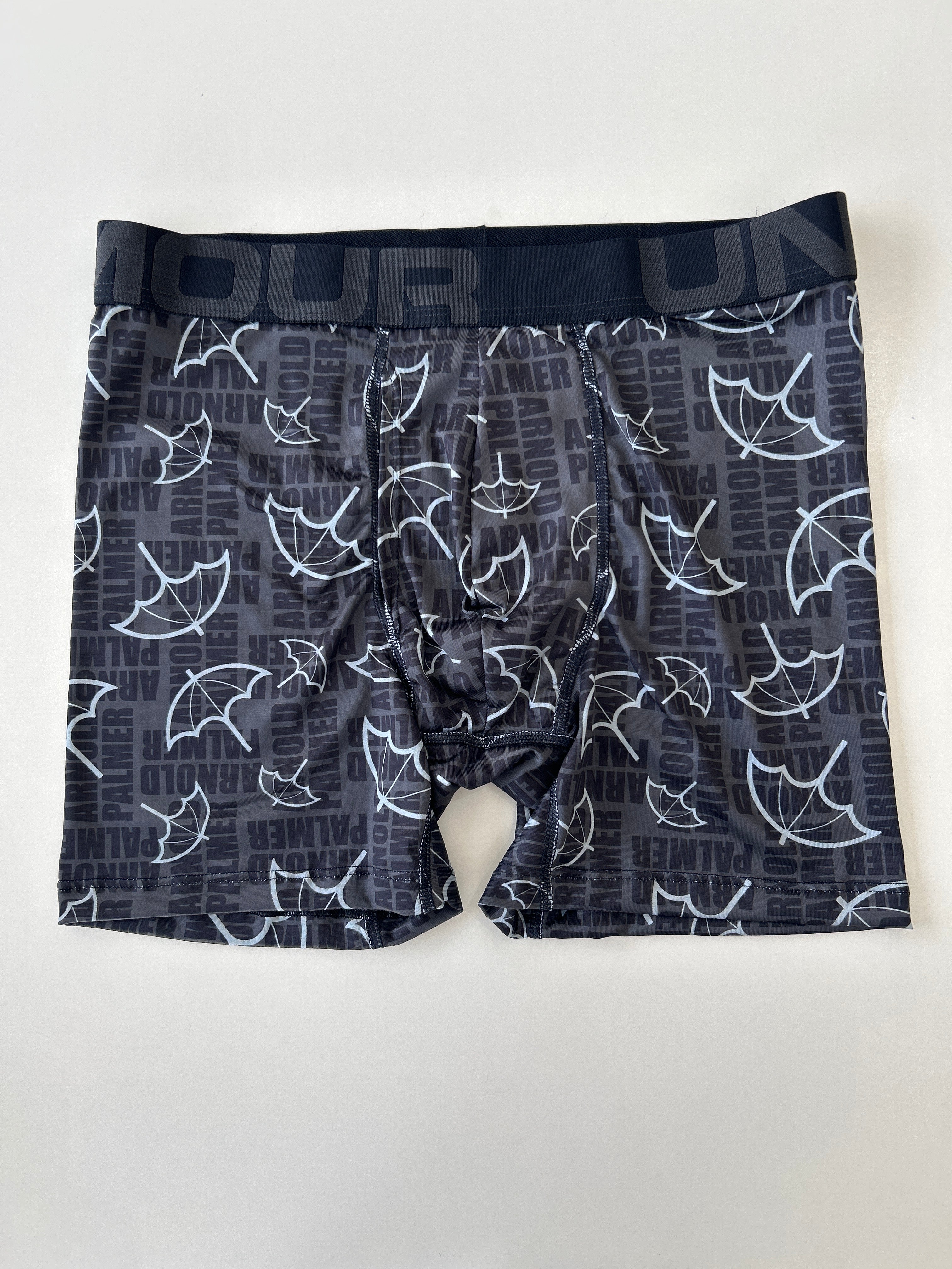 Black 1 Under Armour Men Stretch Boxer Brief Umbrella Print 1327415