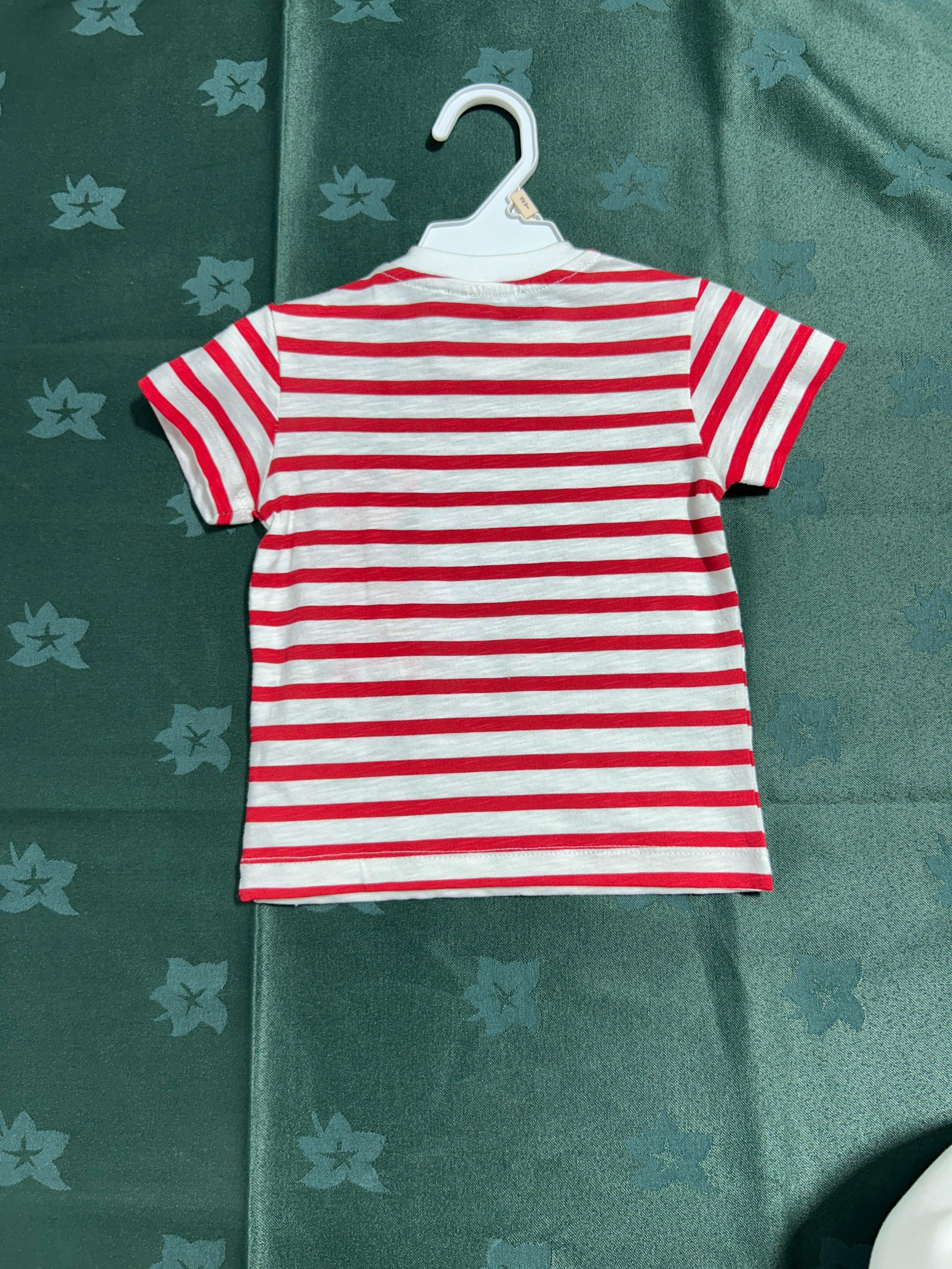 BROOKSFIELD REDWHITE BOY T-SHIRT RN SS