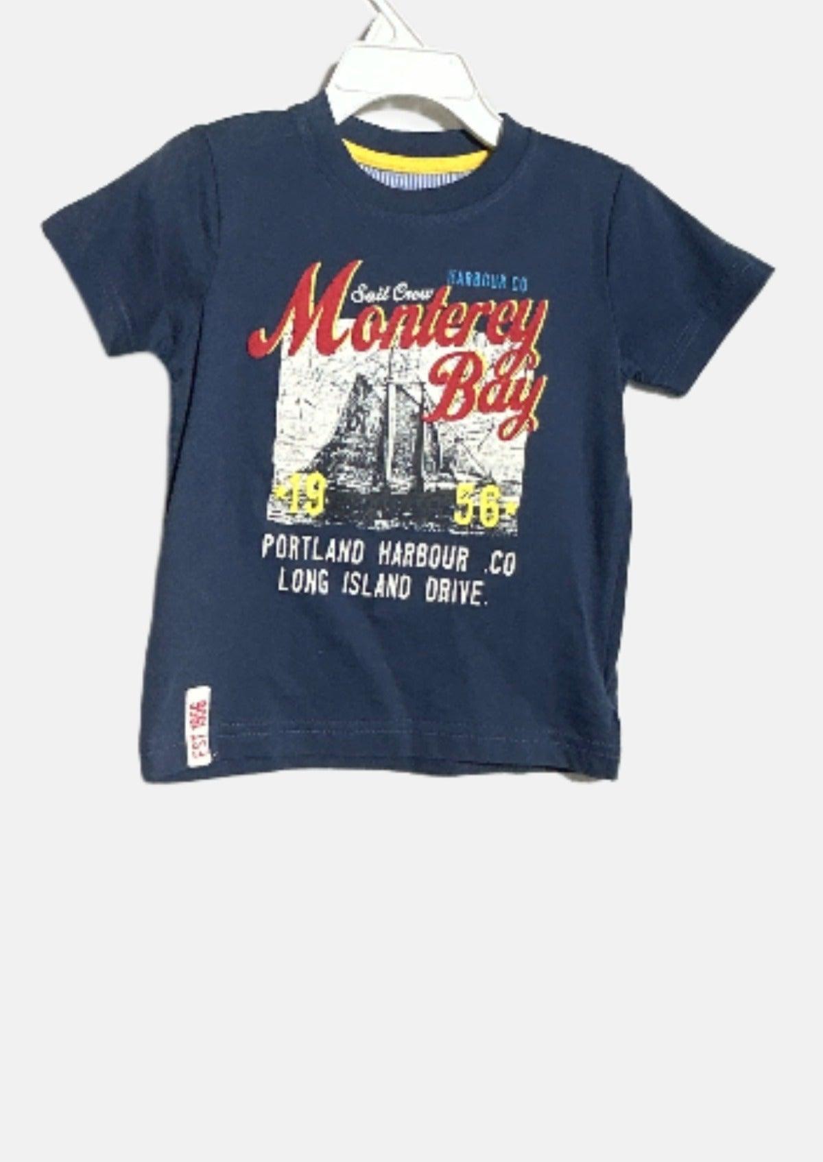 Harmont&Blain JL318 Boy T-Shirt NVY-1.5-2Y