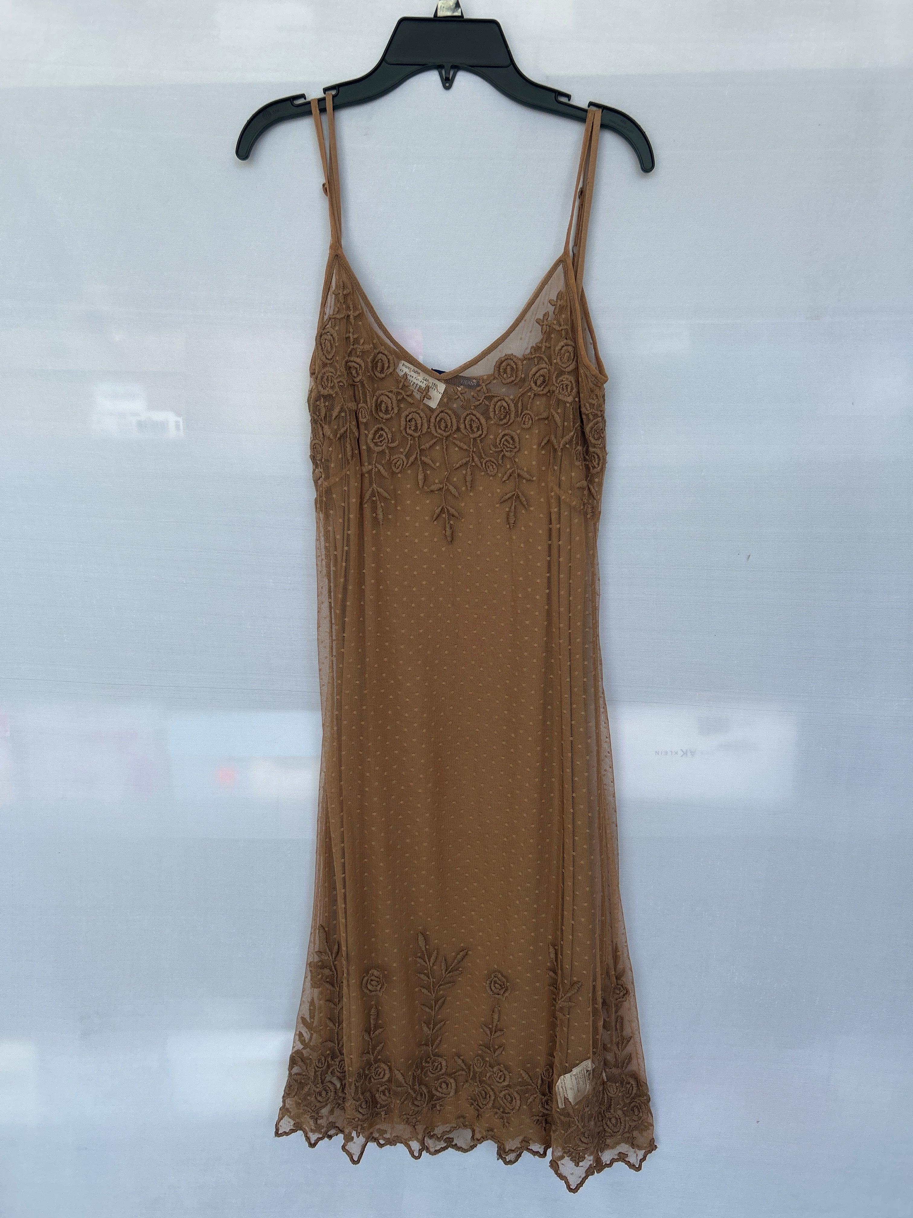 Robe sans manches Trussardi pour femme, marron, col-68 561602