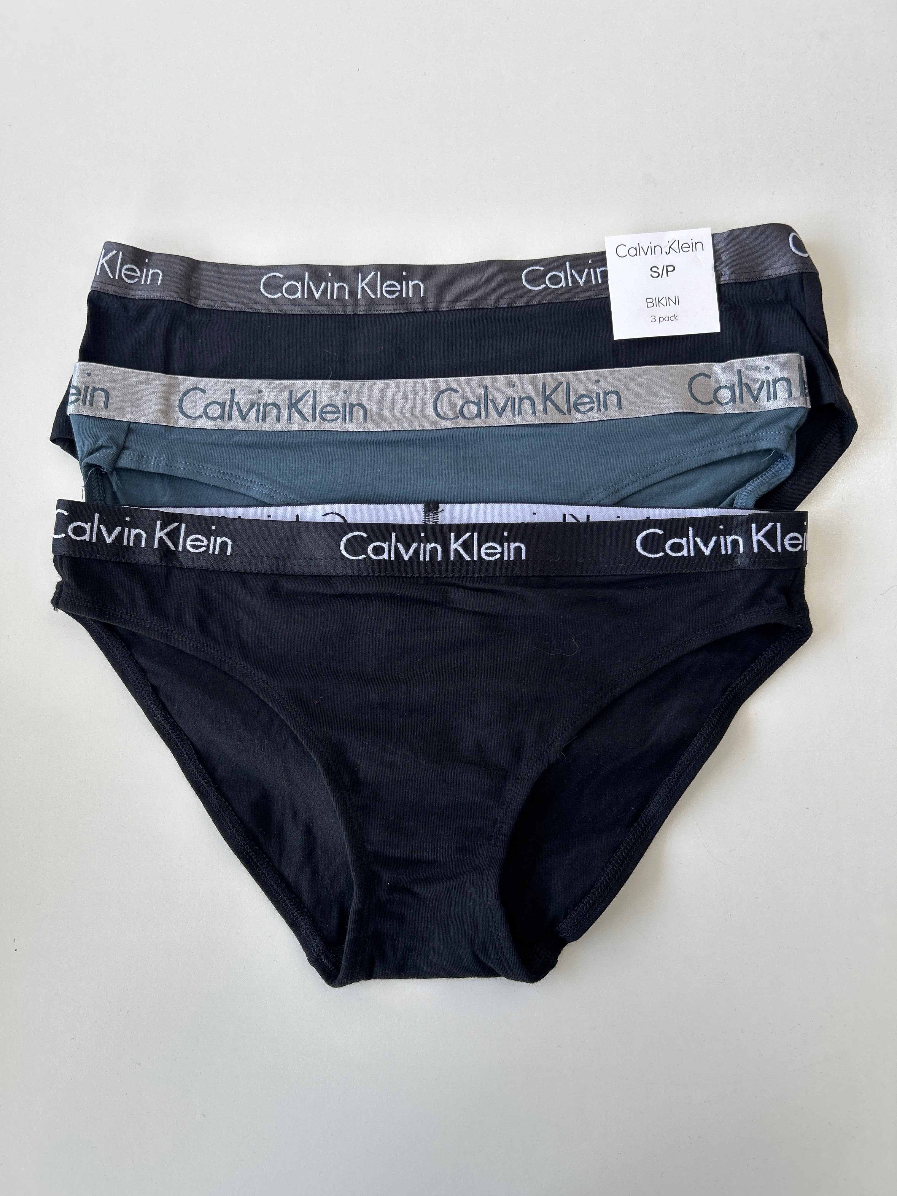 Lot de 3 culottes bikini Calvin Klein