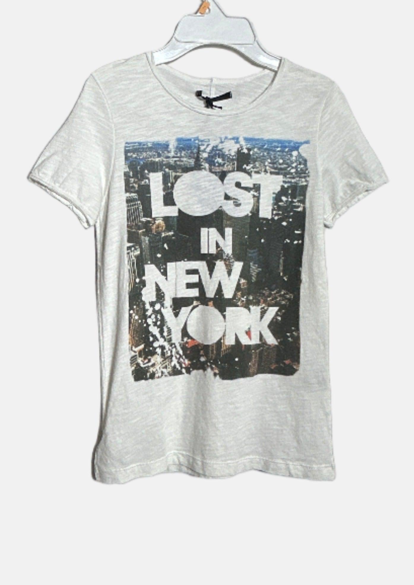 IMPERIAL WHT-S BOYS RN T-SHIRT SS 1057