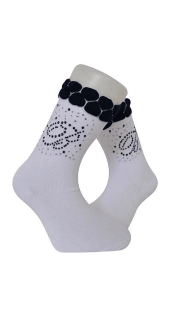 K22024 White GIRL SOCKS