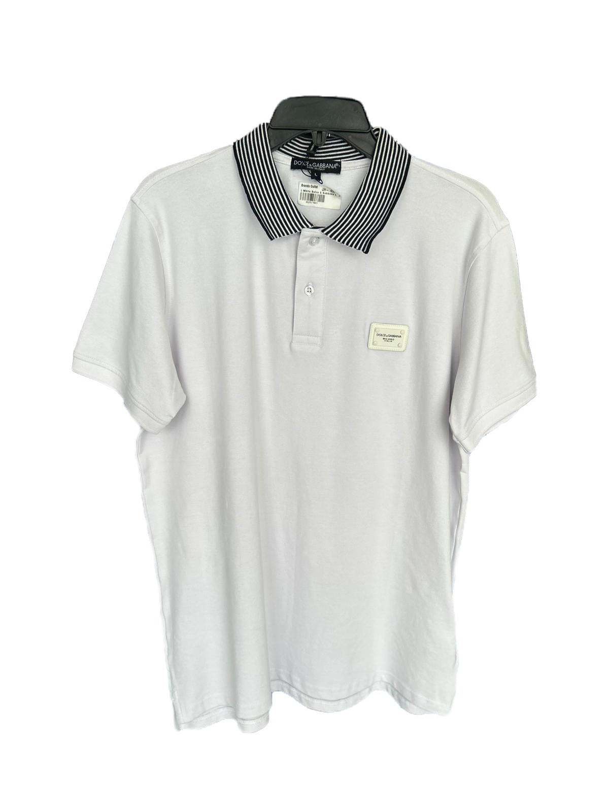 Dolce & Gabbana Men Polo T-Shirt White G8FE9T