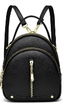 Sac à dos noir pour femme