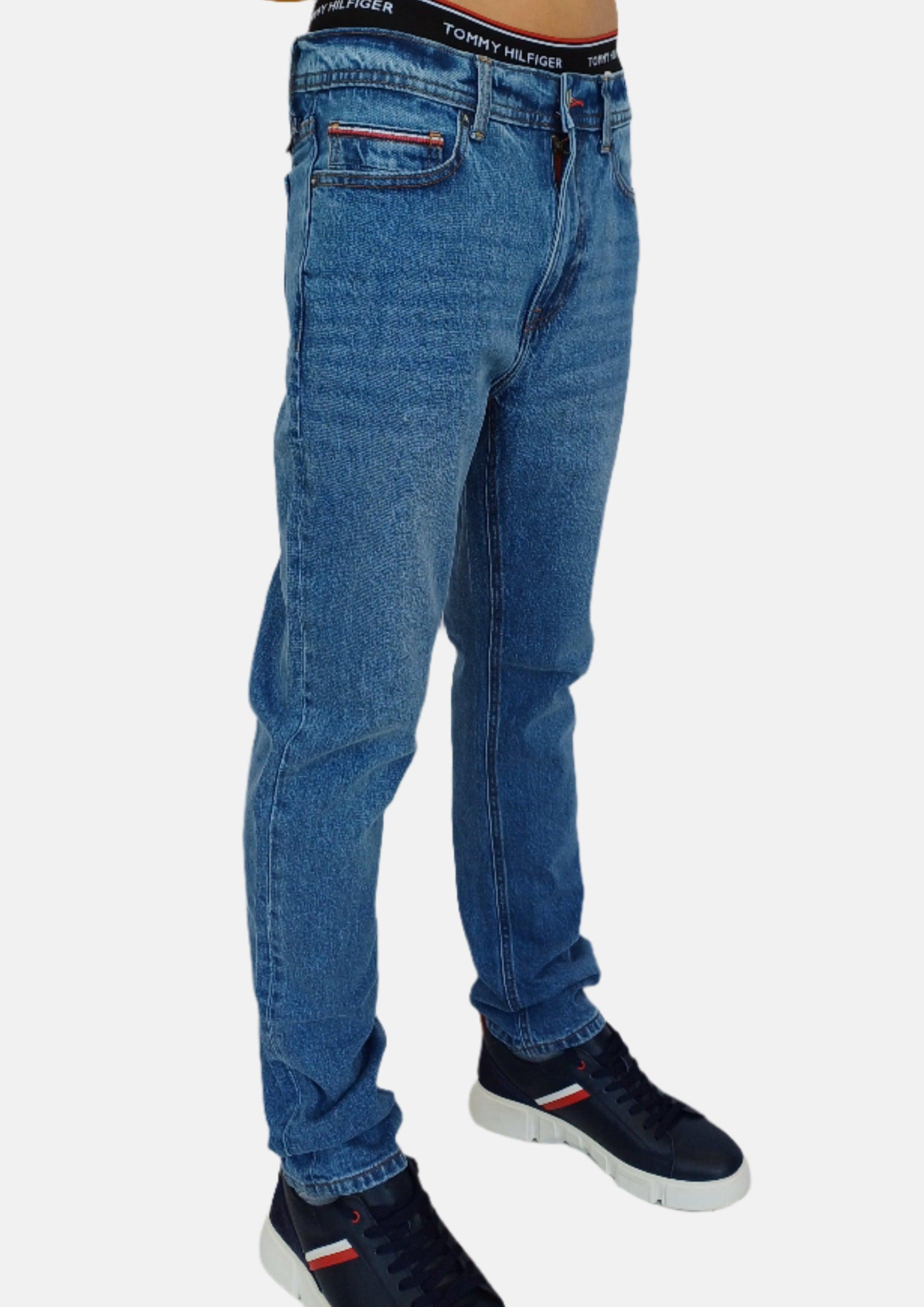 TOMMY HILFIGER - Jean slim bleu pour homme