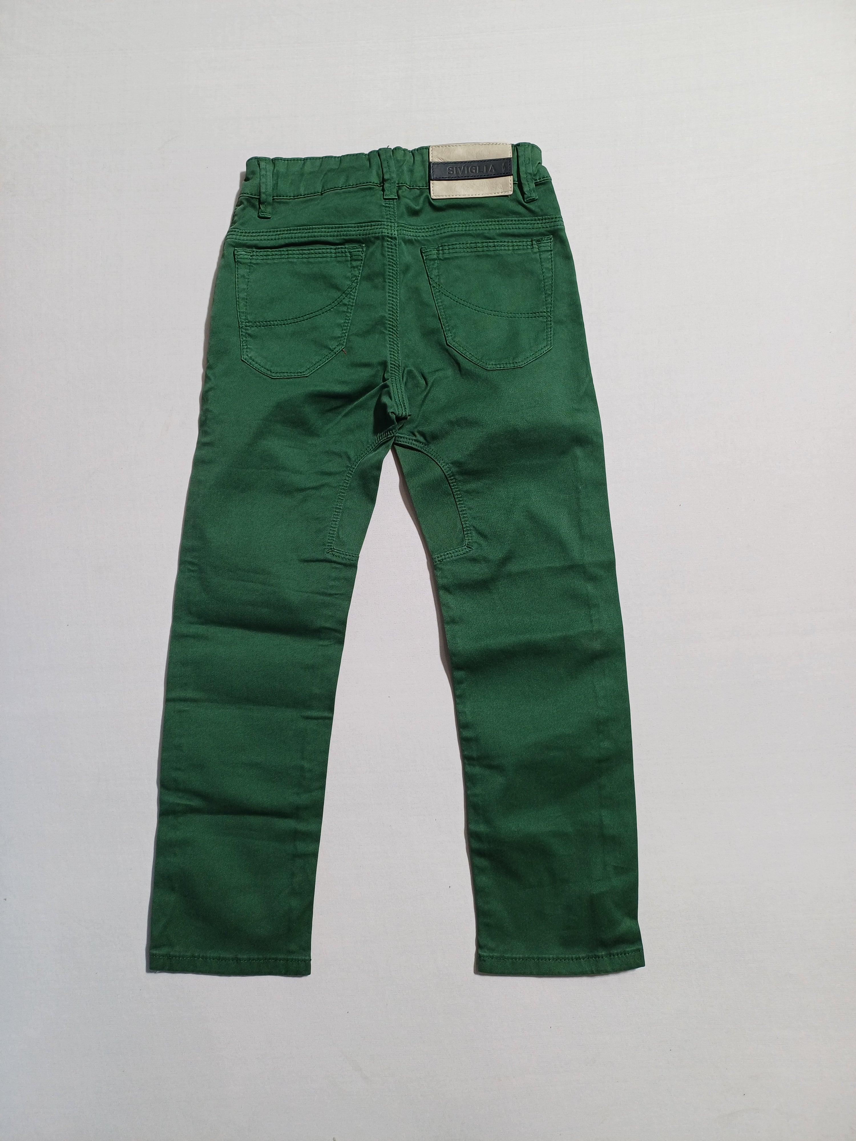 SIVIGLIA GREEN -5Y BOY PANT SP01FP1B14