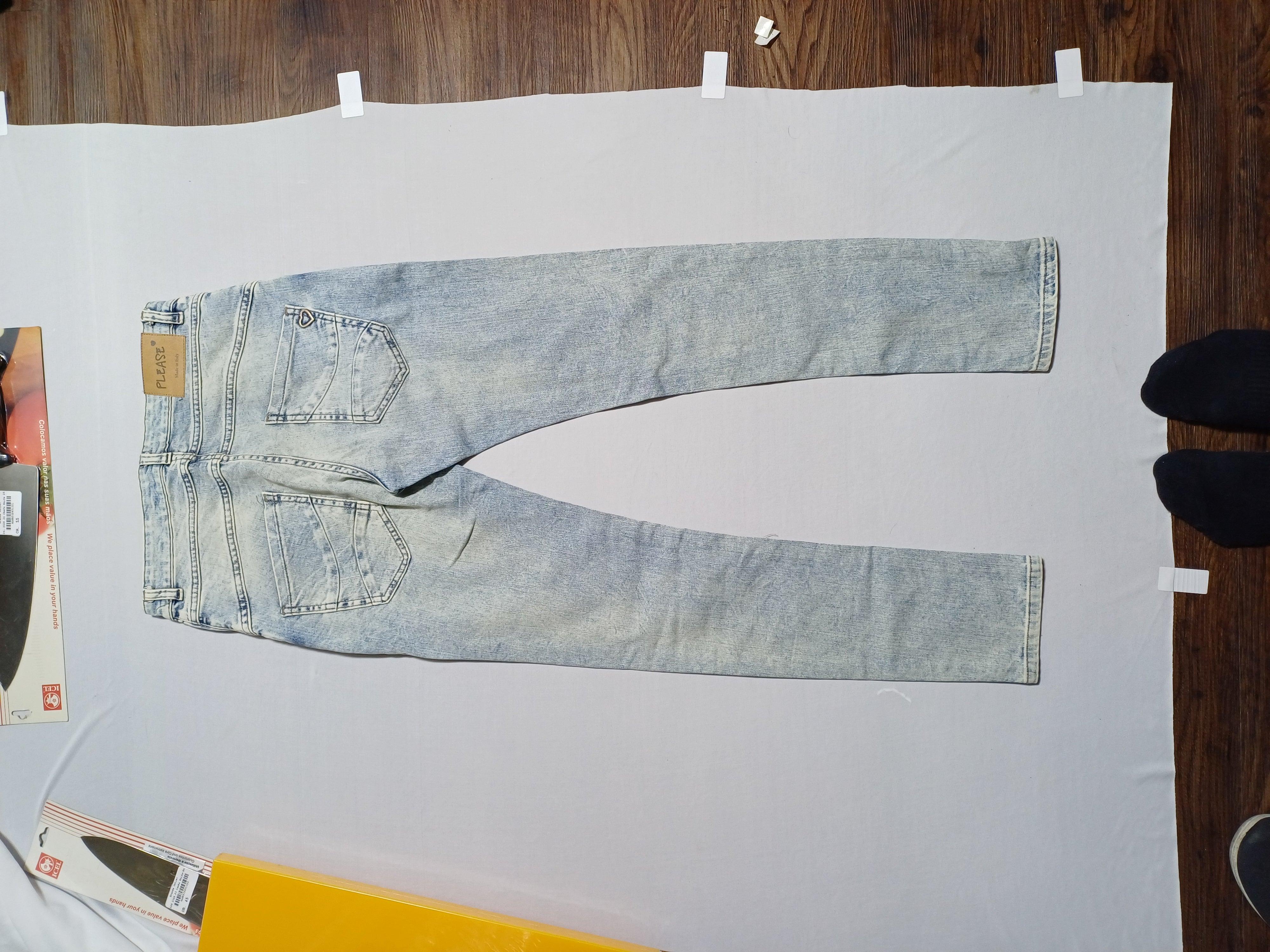 PLEASE BLUE-XL GIRL JEAN 02083