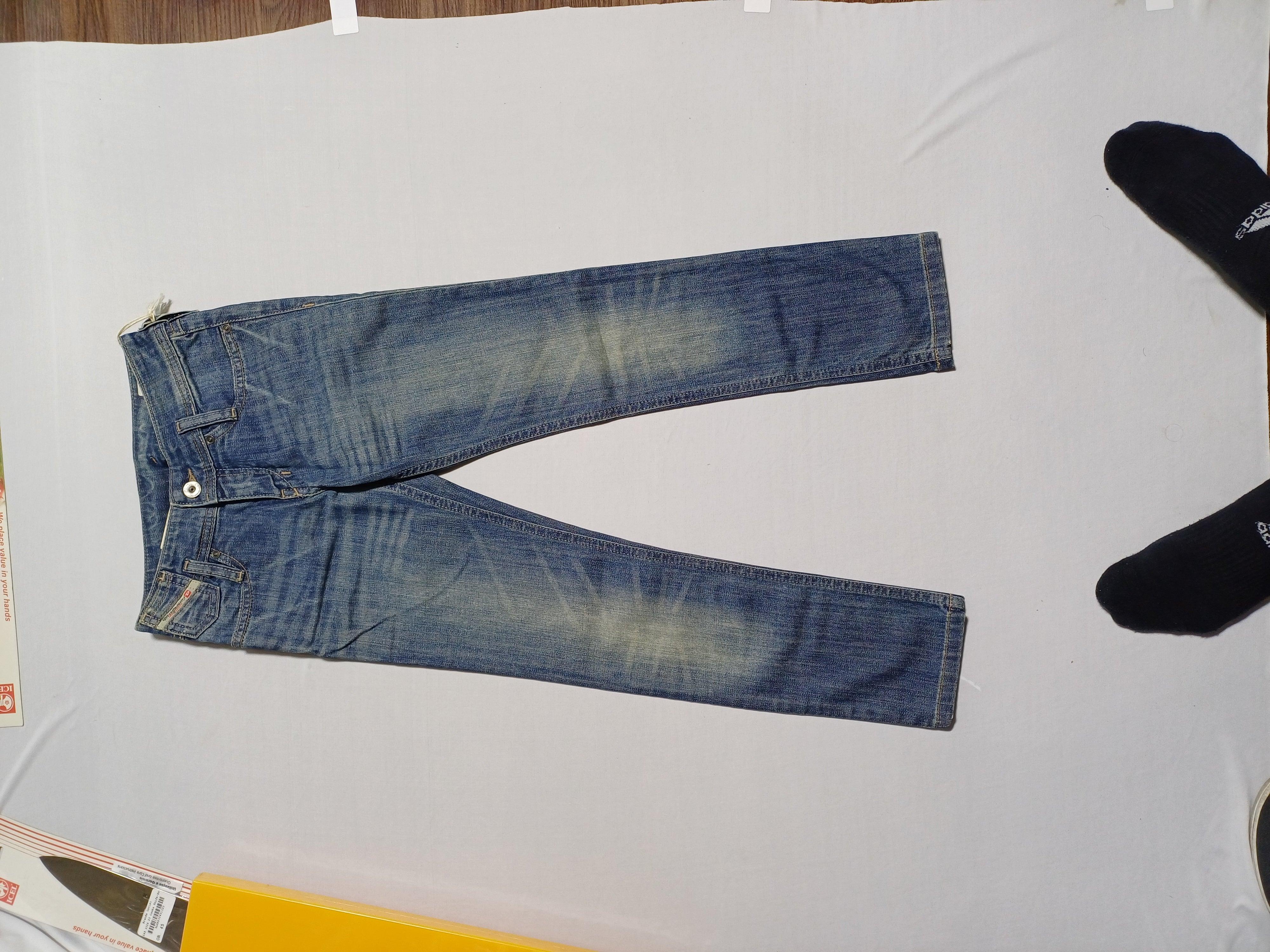 بنطلون جينز ديزل أزرق للبنات مقاس 8 سنوات KXABQ