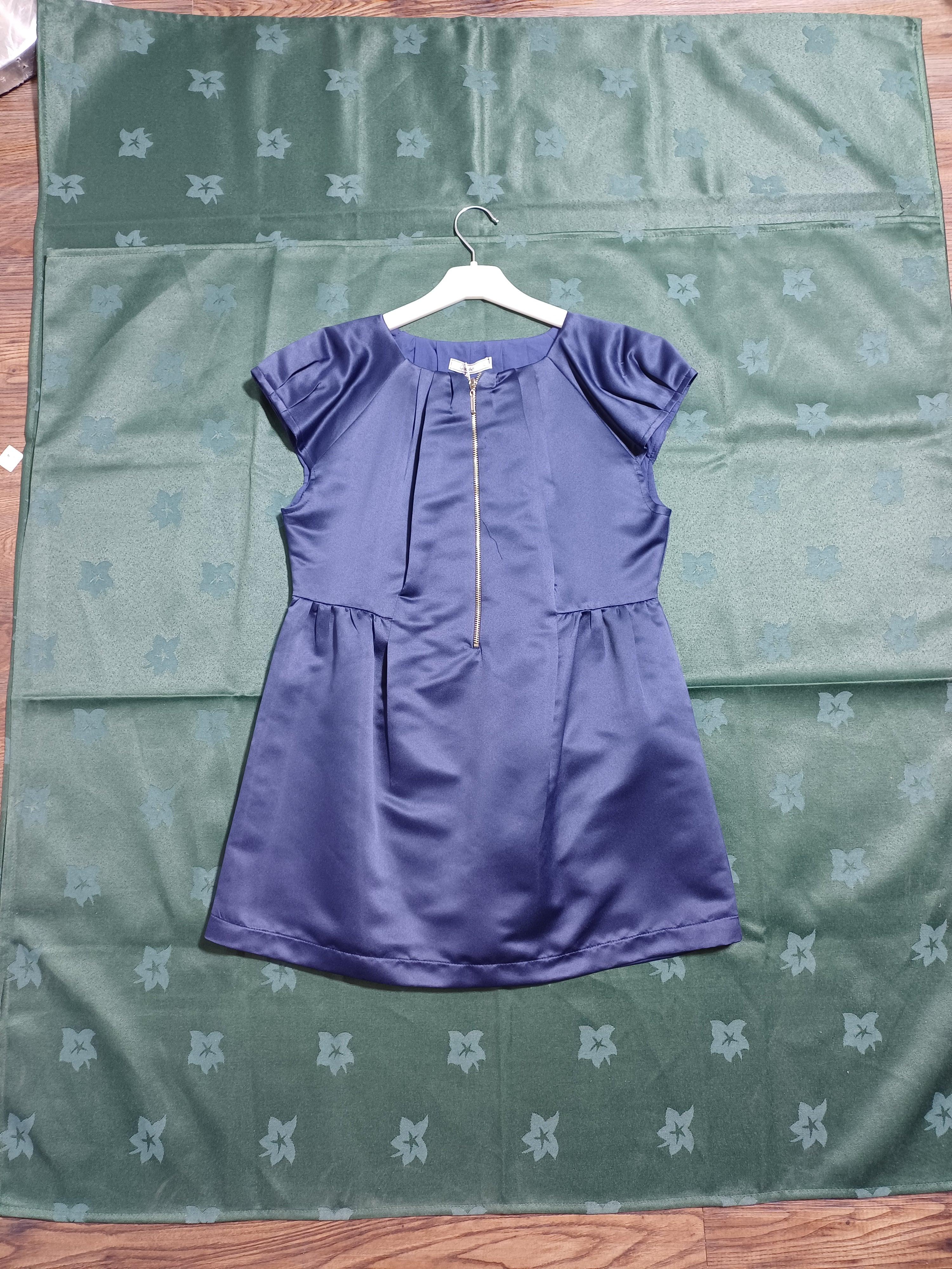 G17Y61027 ROBE FILLE NAVY-11-12