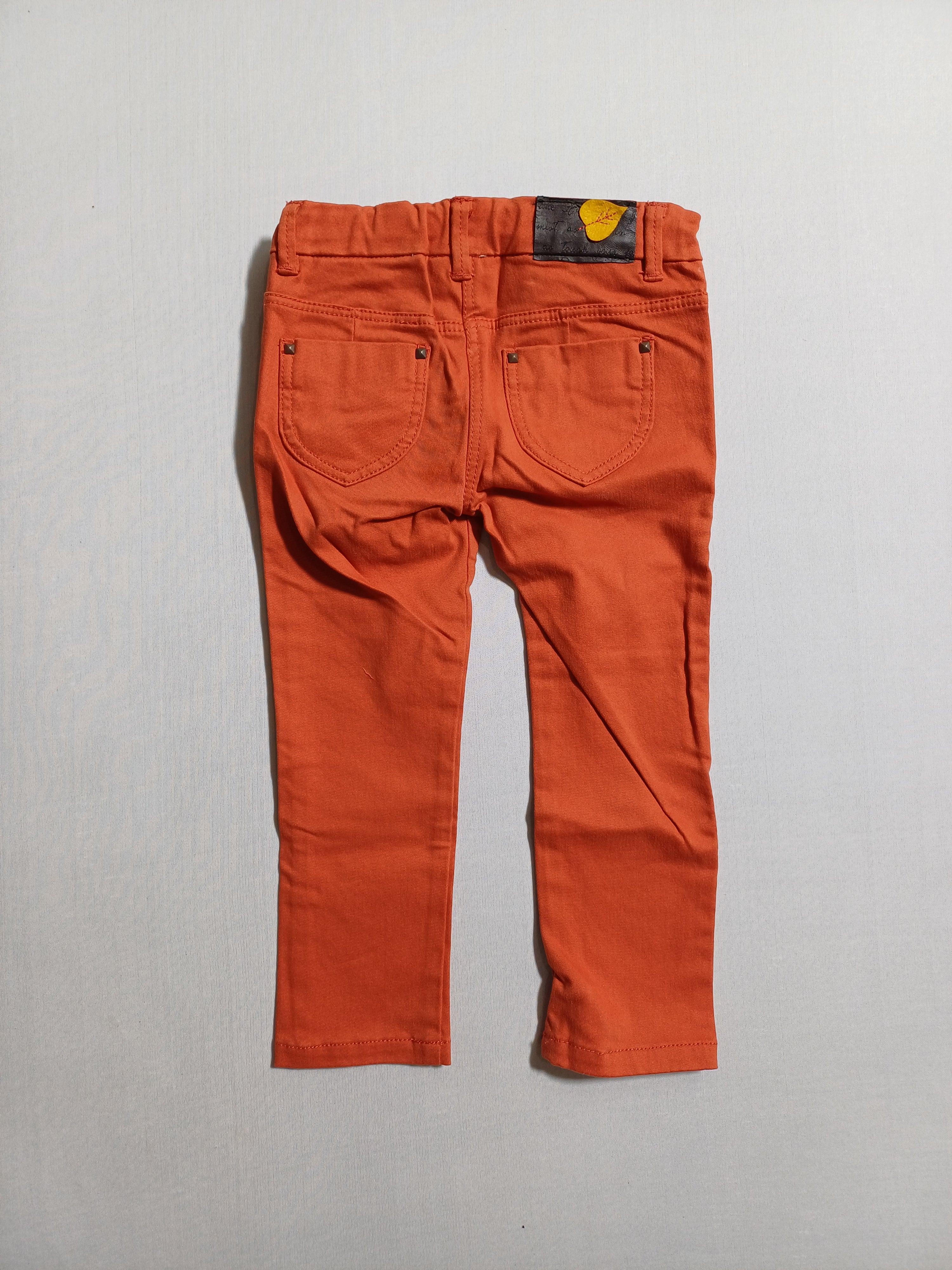 PANTALON POUR BÉBÉ FILLE MON CHICCO ORANGE-2Y 55835