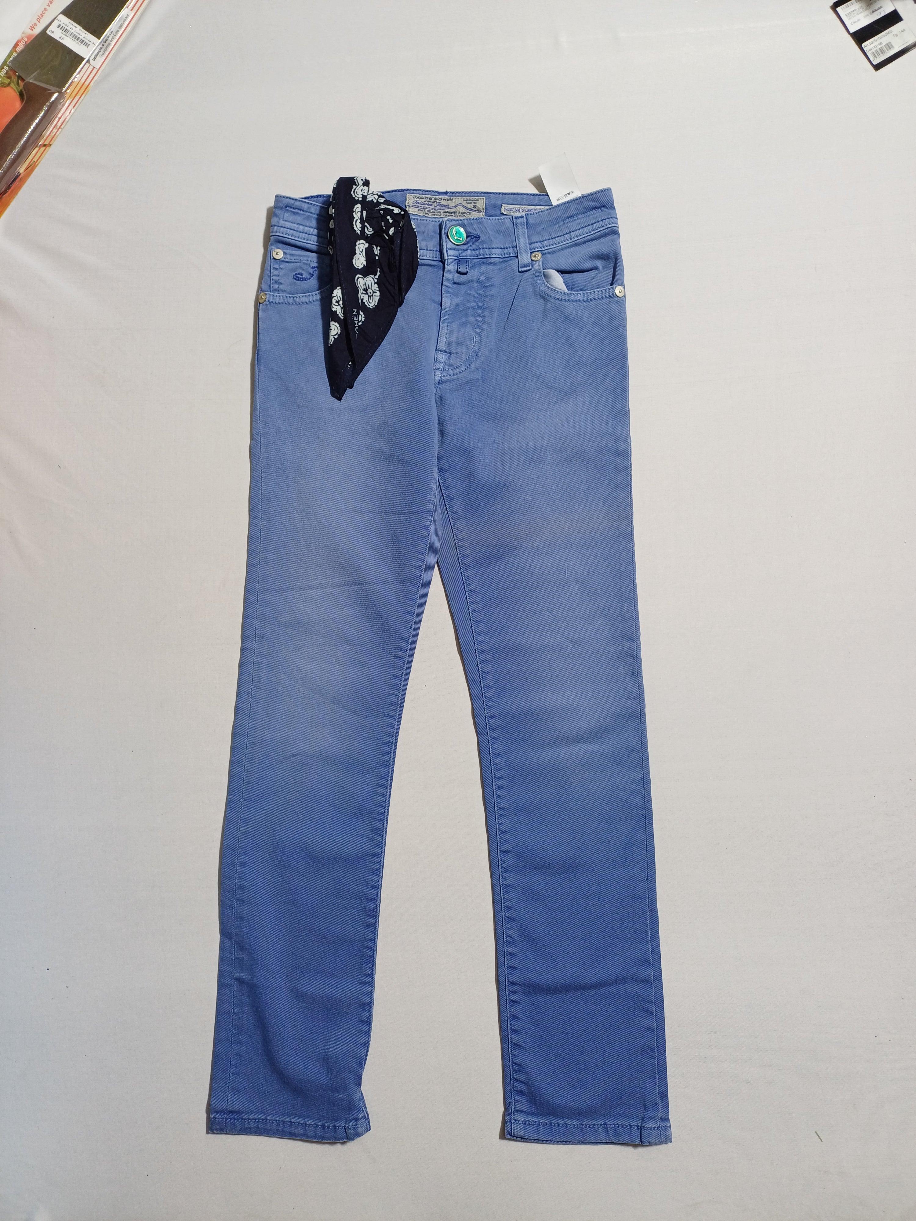 JACOB COHEN BLUE-12Y BOY COLOR JEAN