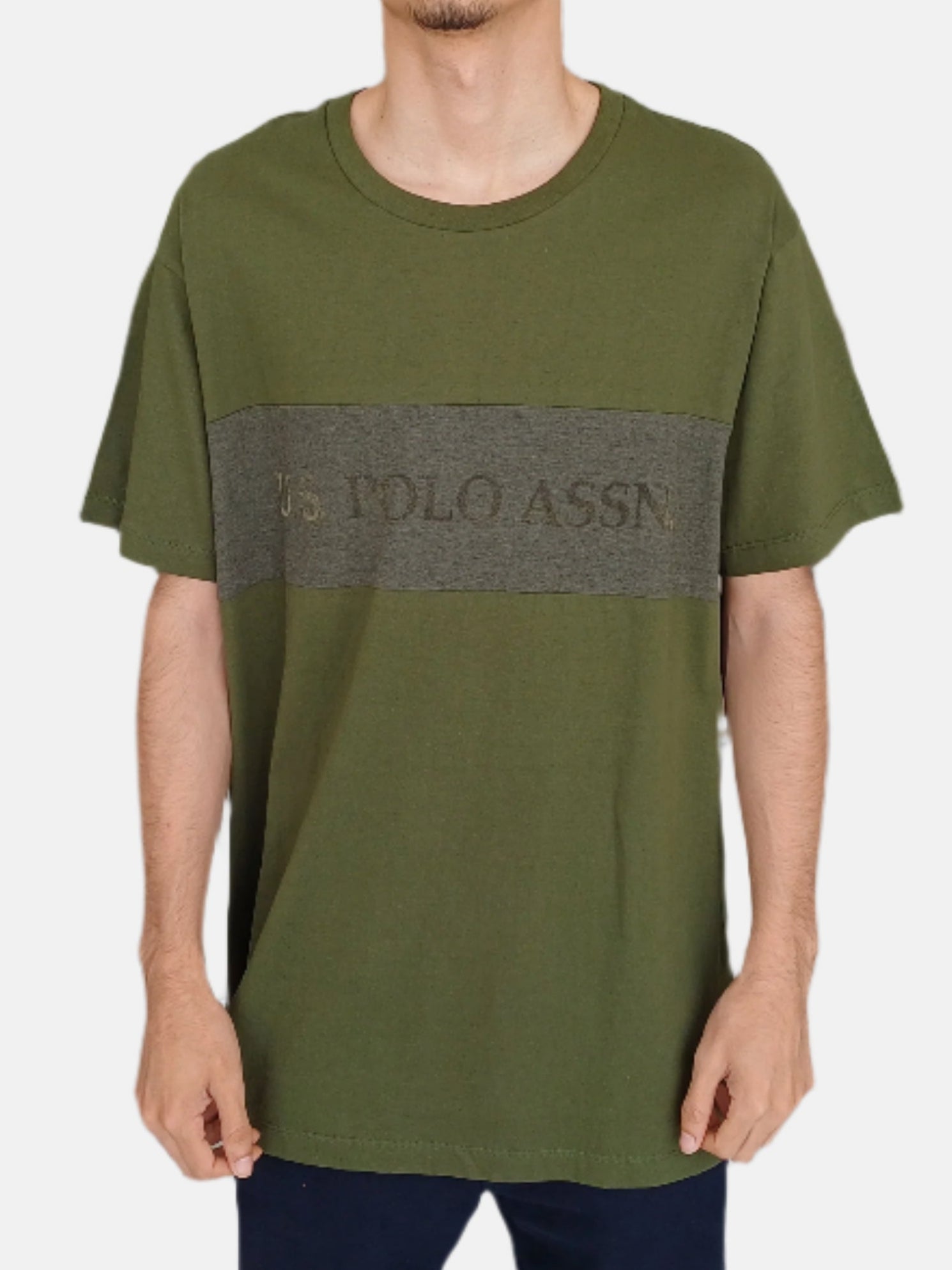 U.S. Polo Assn. Round Neck T-Shirts Green 18