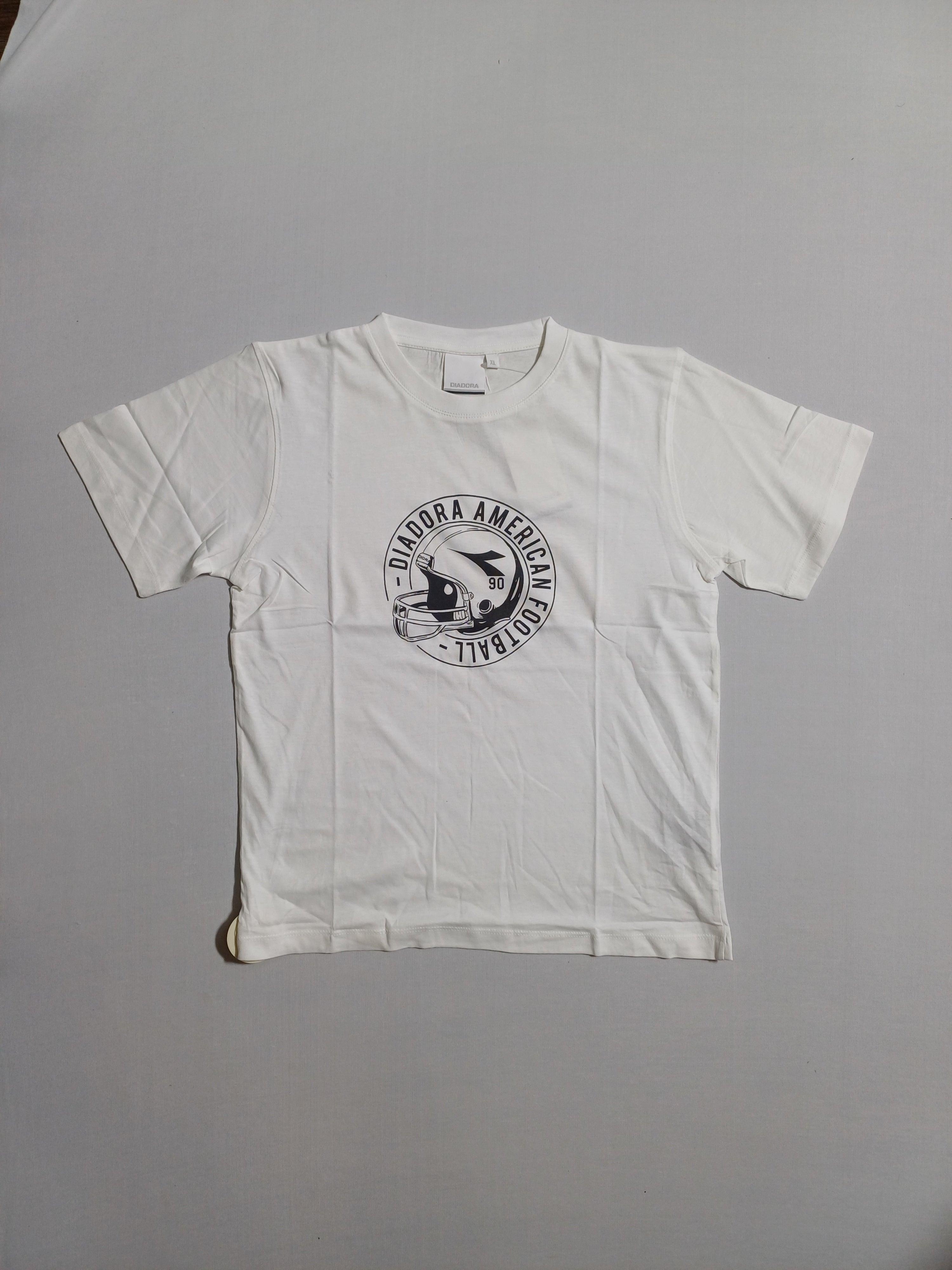 T-SHIRT DIADORA BLANC ROND POUR GARÇONS RN