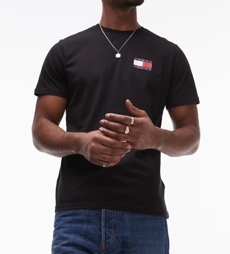 Tommy Jeans T-Shirt Round Neck Black DM20740