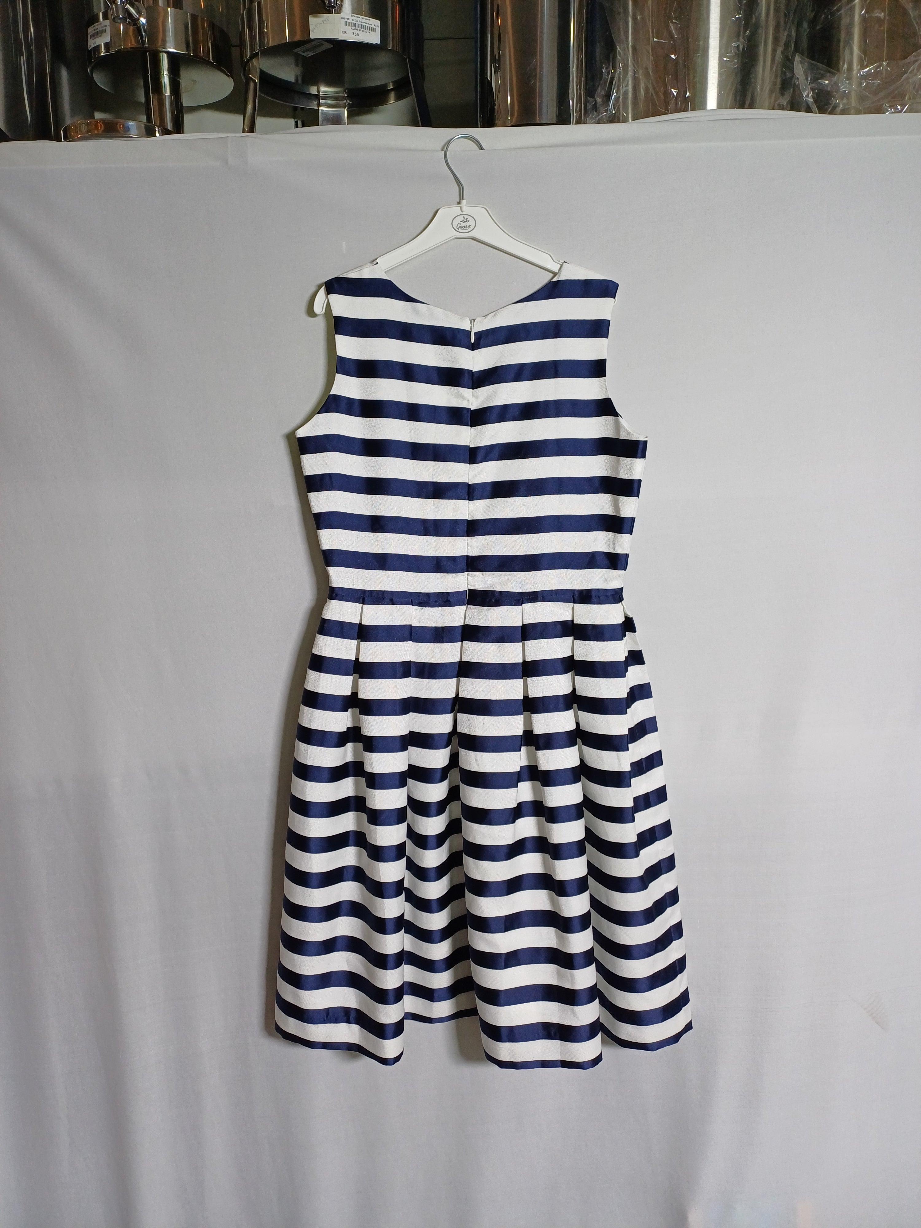 RACHEL RILEY NVYWHT-14Y GIRL DRESS RR0108