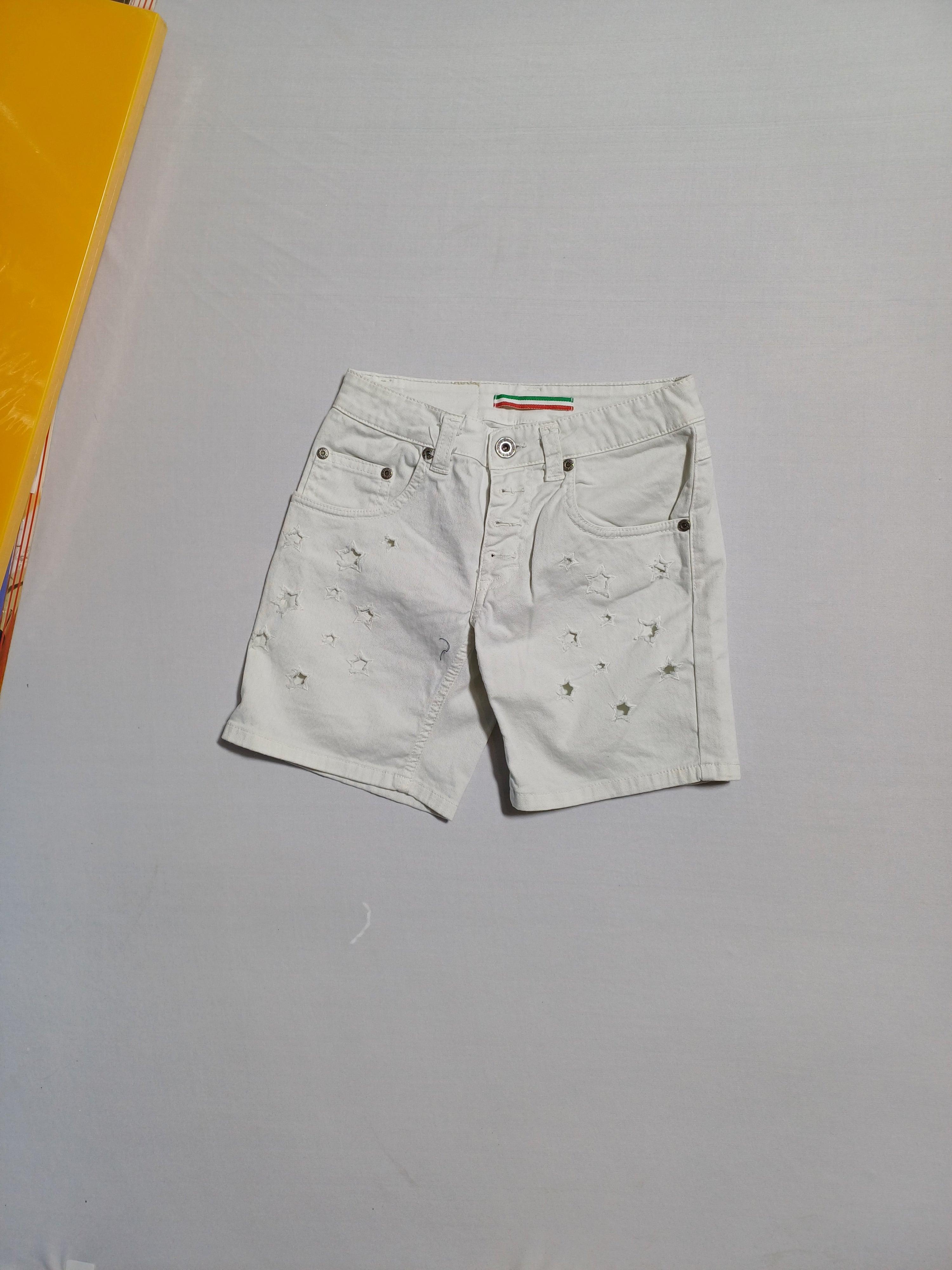 PLEASE WHITE-S GIRL SHORTS 00115