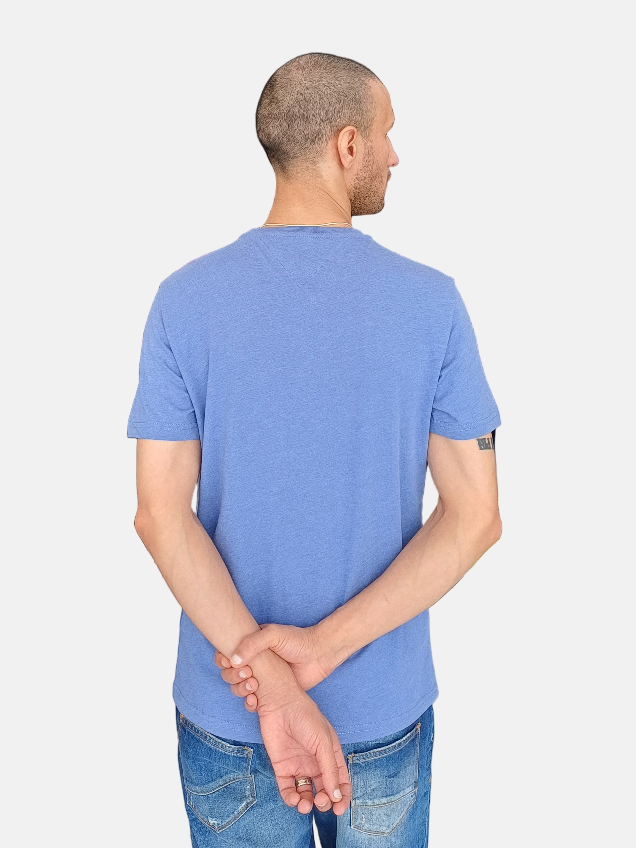 Tommy Jeans T-Shirt Round Neck Blue MO05487 5