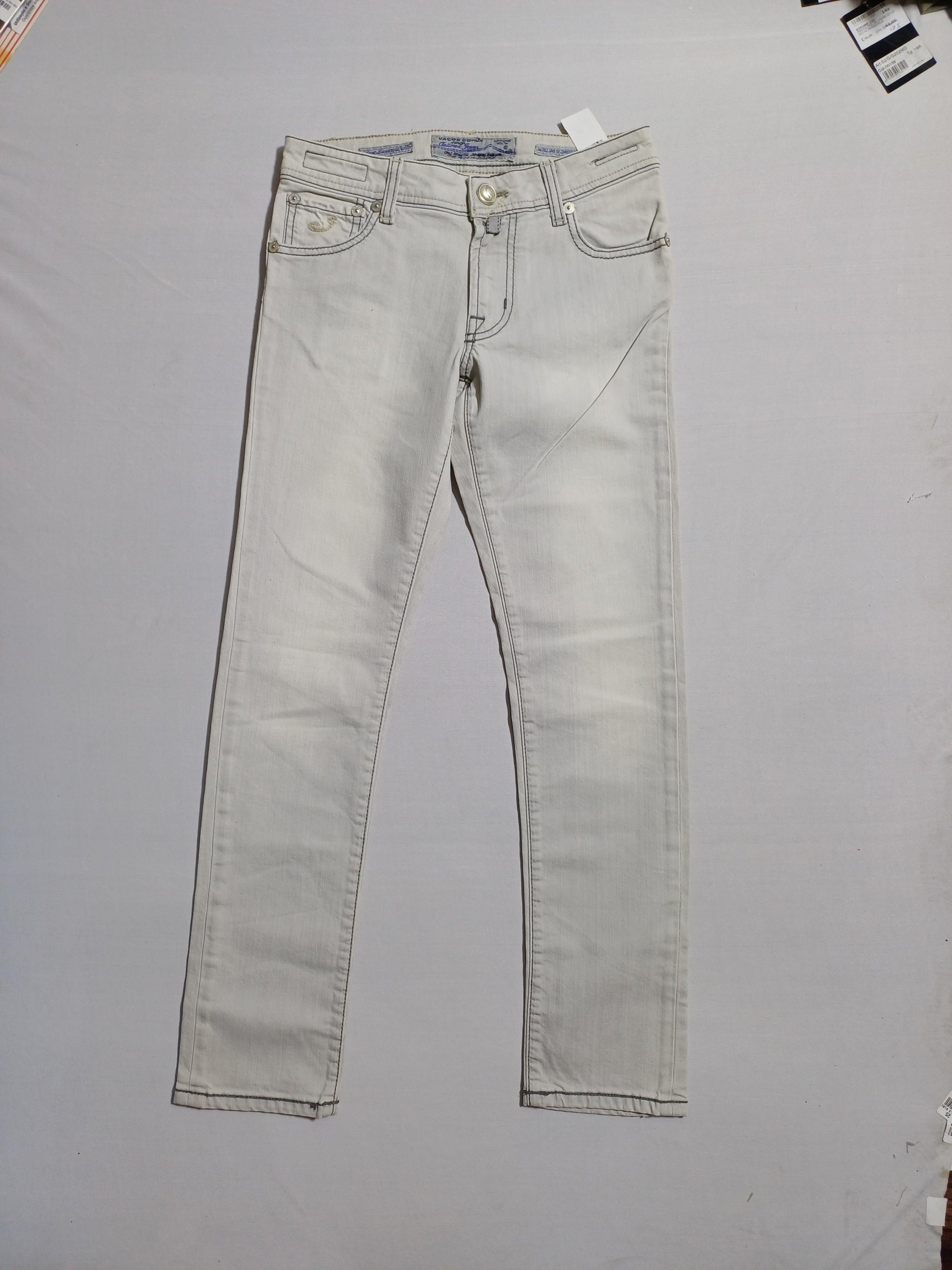 JACOB COHEN WHITE-12Y BOY COLOR JEAN