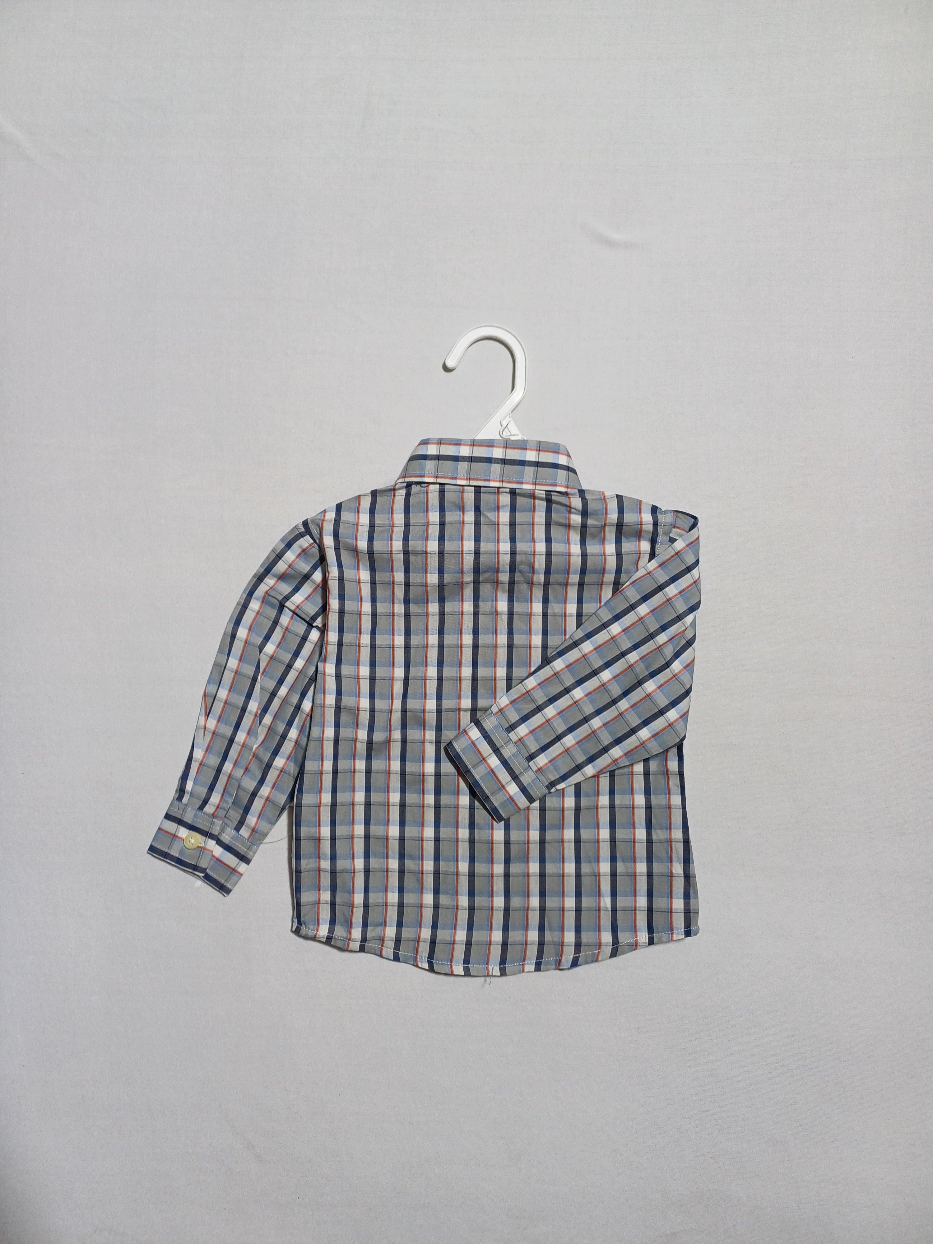 NAUTICA BLUMIX-12M BOYS SHIRT N130904Q