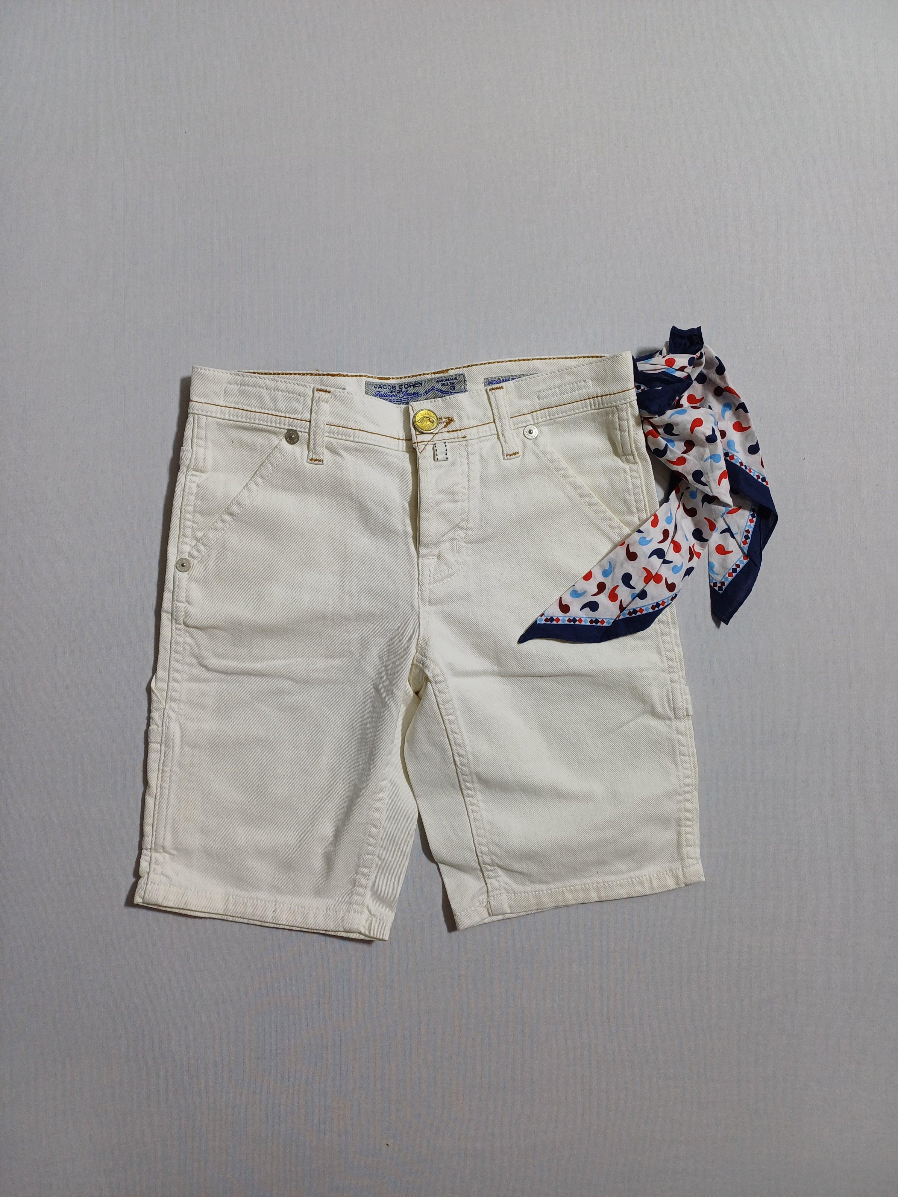 JACOBE COHEN SHORT FILLE BLANC-10A 02632