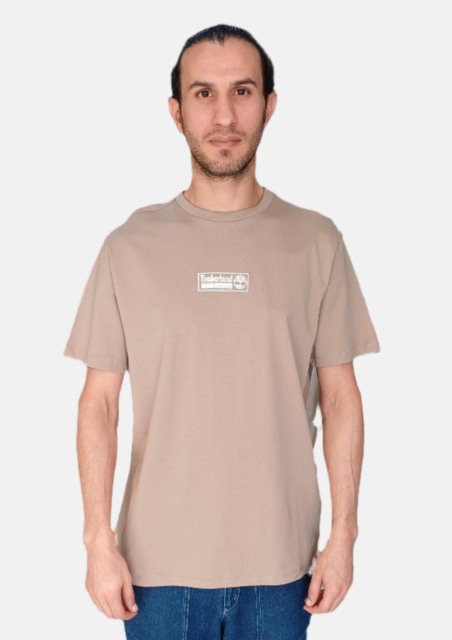 تي شيرت TIMBERLAND GREY TIMBERLAND TREE PRINT RN مقاس SS